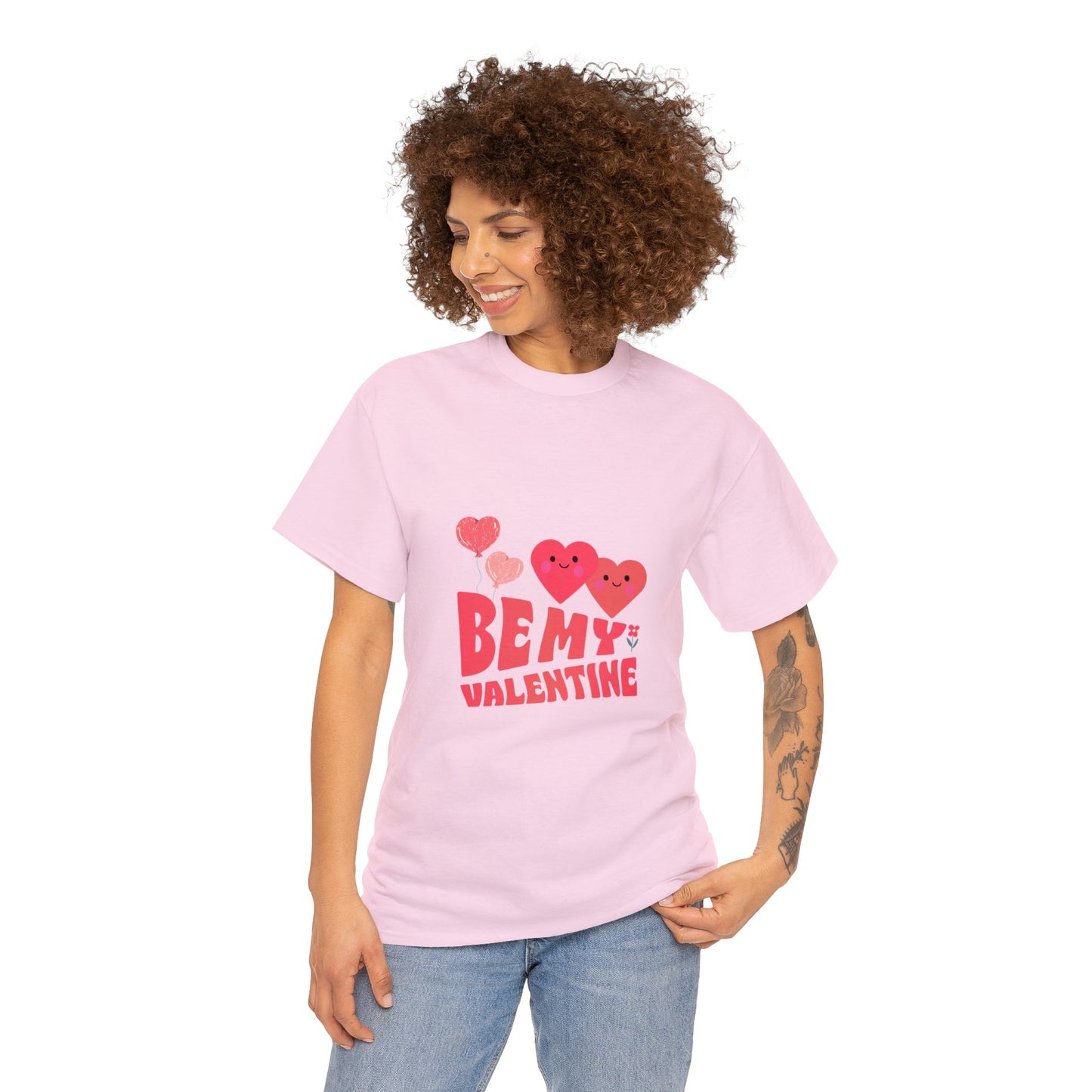 Be my valentine Heavy Cotton Tee for men and women