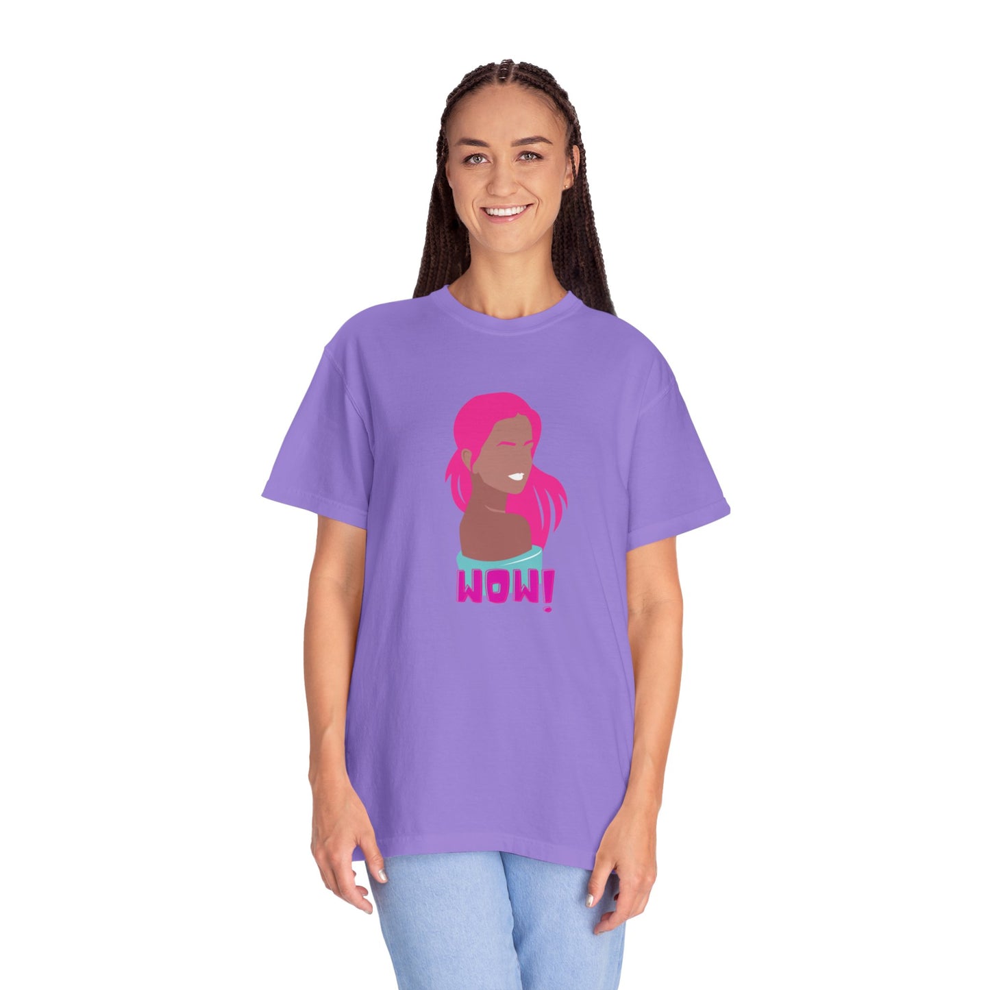 Beautiful wow girl T-shirt for women