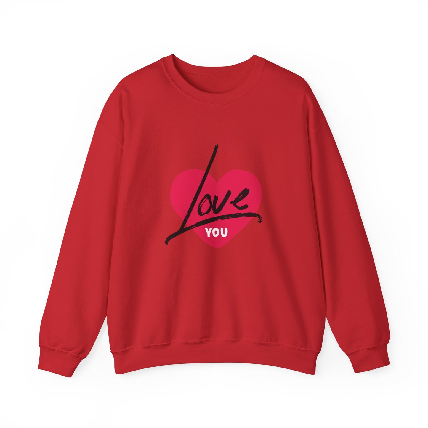 I LOVE YOU Valentine's special Heavy  Sweatshirt for men and women