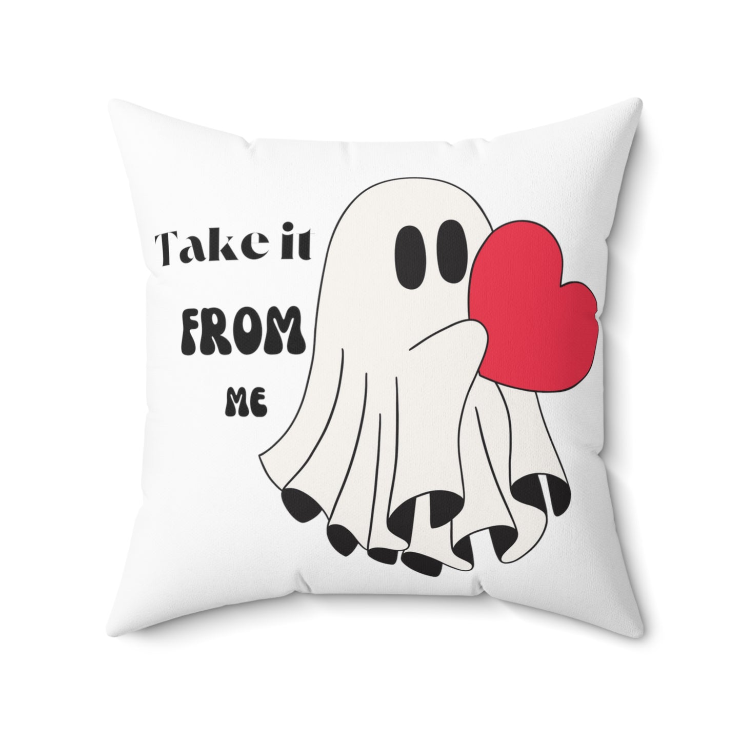 Take it from me cute Square Pillow