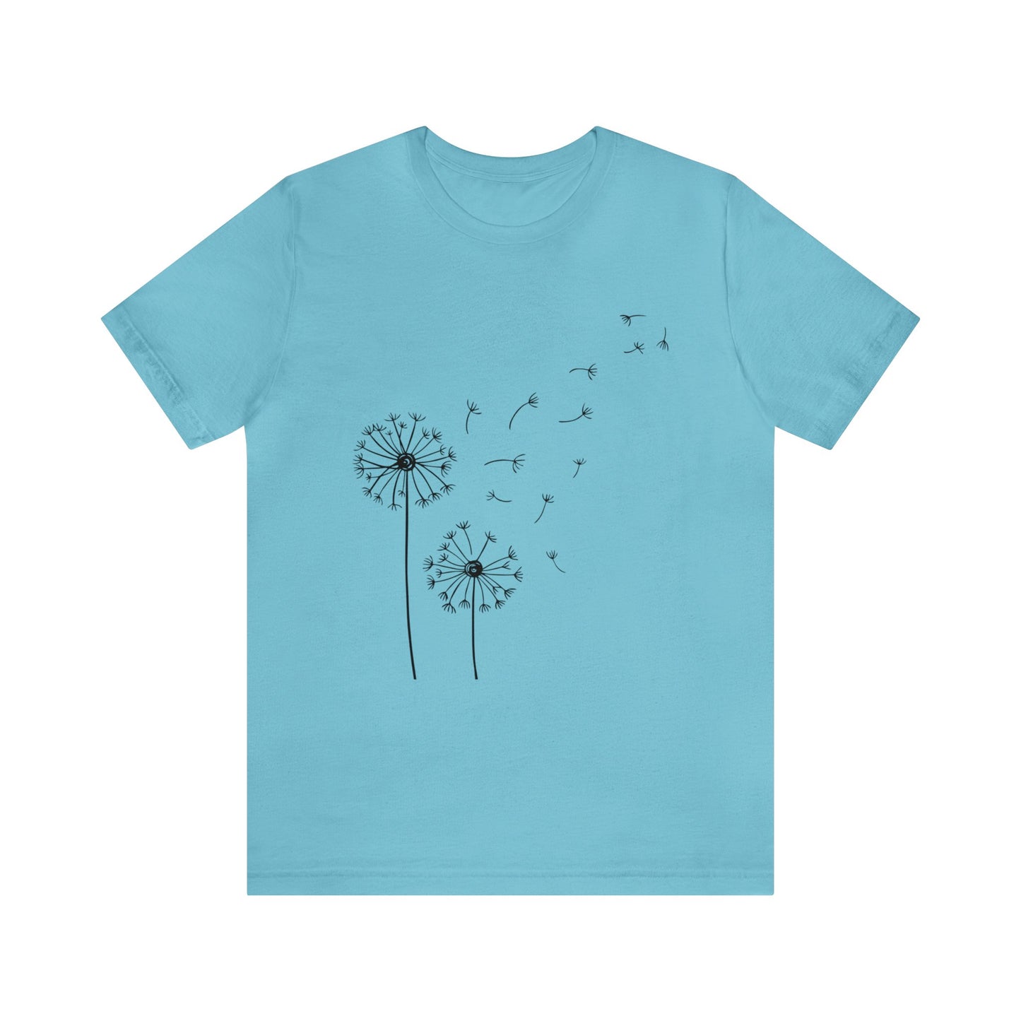 Beautiful flower Jersey Short Sleeve T-Shirt for Women