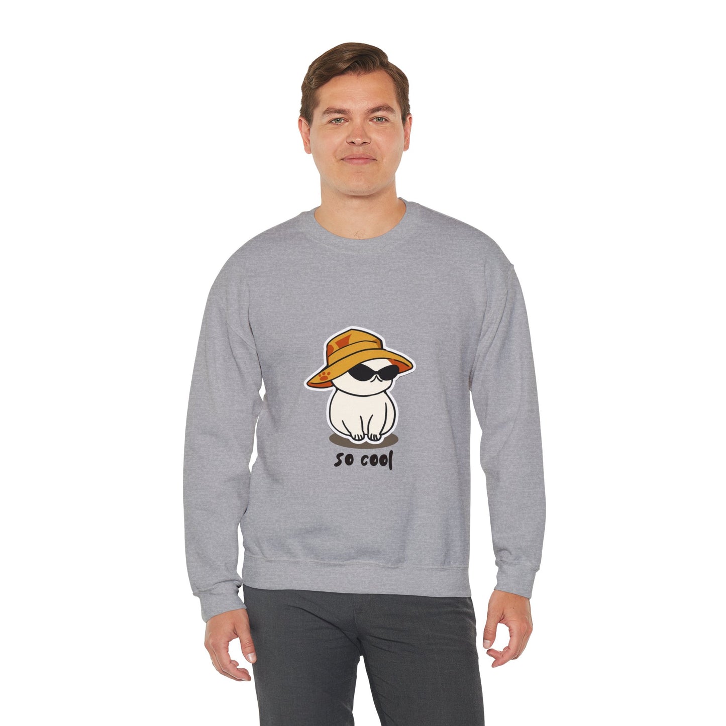 SO COOL Heavy Blend™ Crewneck Sweatshirt for men and women