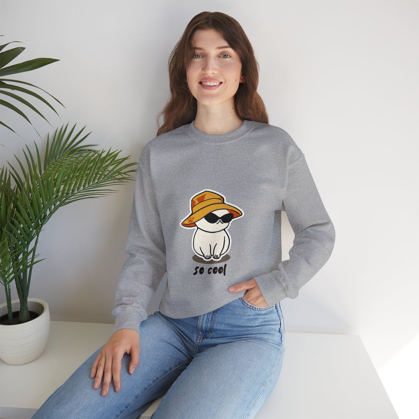 SO COOL Heavy Blend™ Crewneck Sweatshirt for men and women