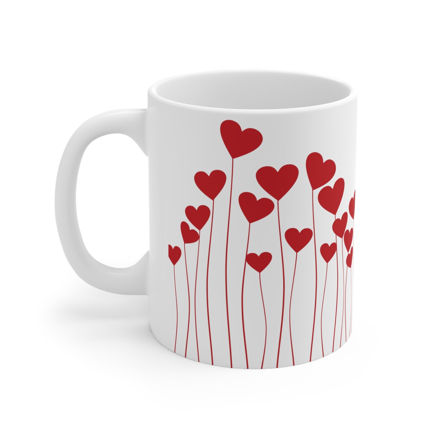 Love heart valentine's day gift coffee Mug 11oz