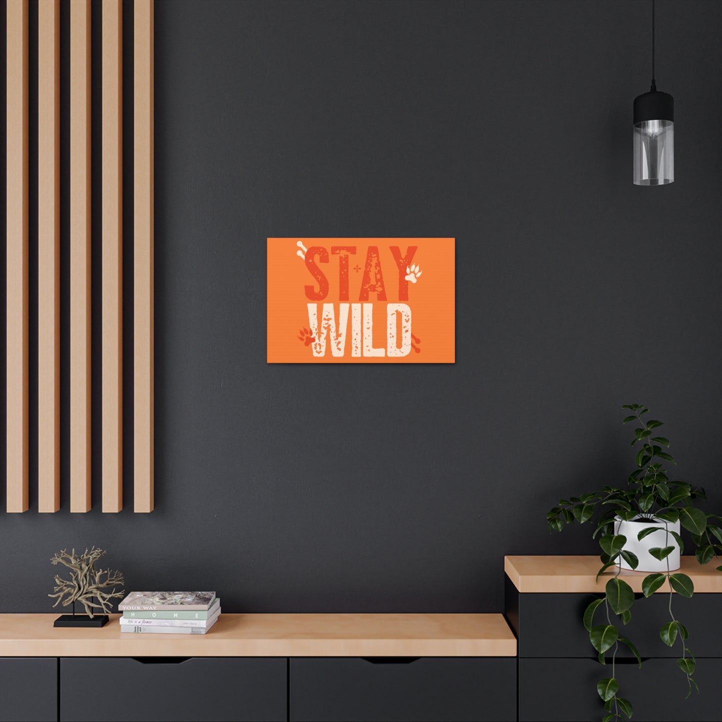 Stay Wild Canvas Gallery Wraps home decor