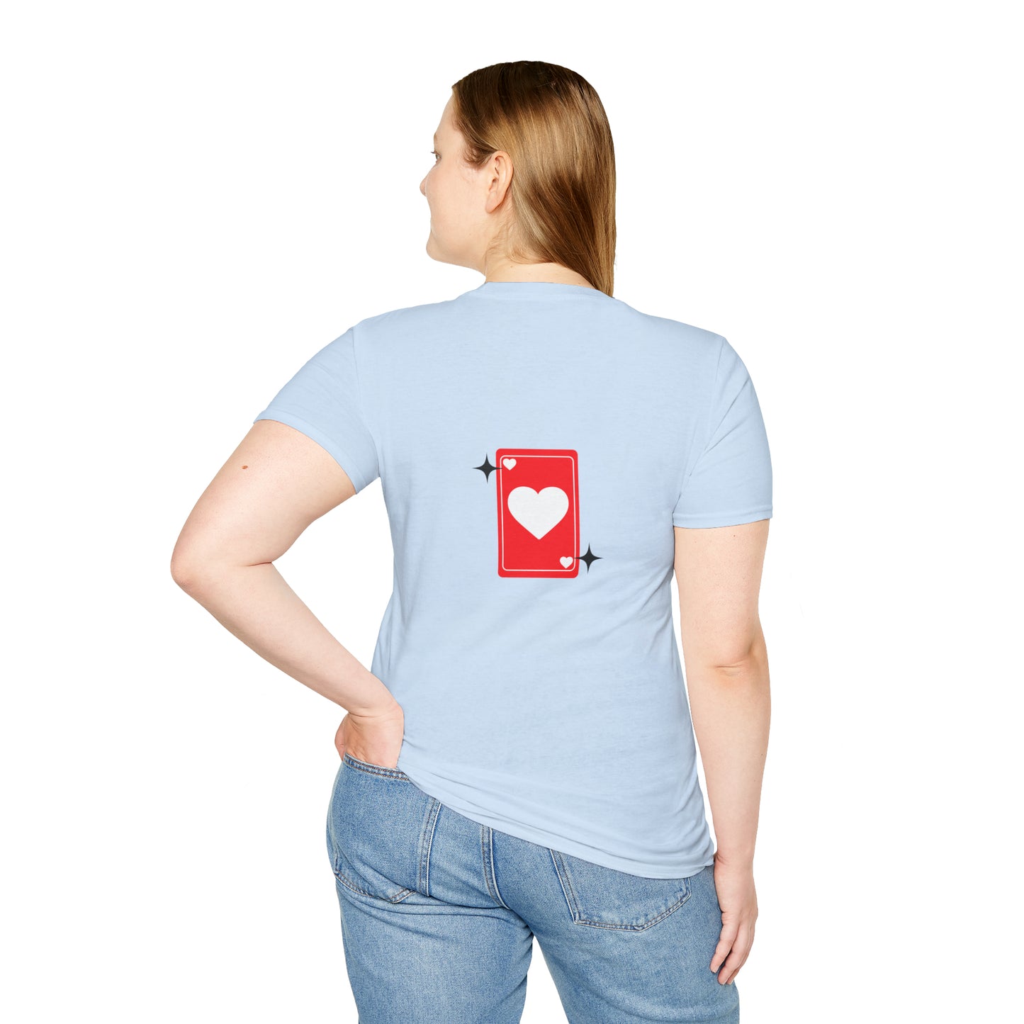 Men and women heart queen Softstyle T-Shirt