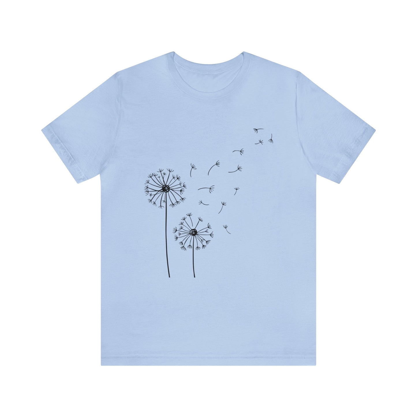 Beautiful flower Jersey Short Sleeve T-Shirt for Women