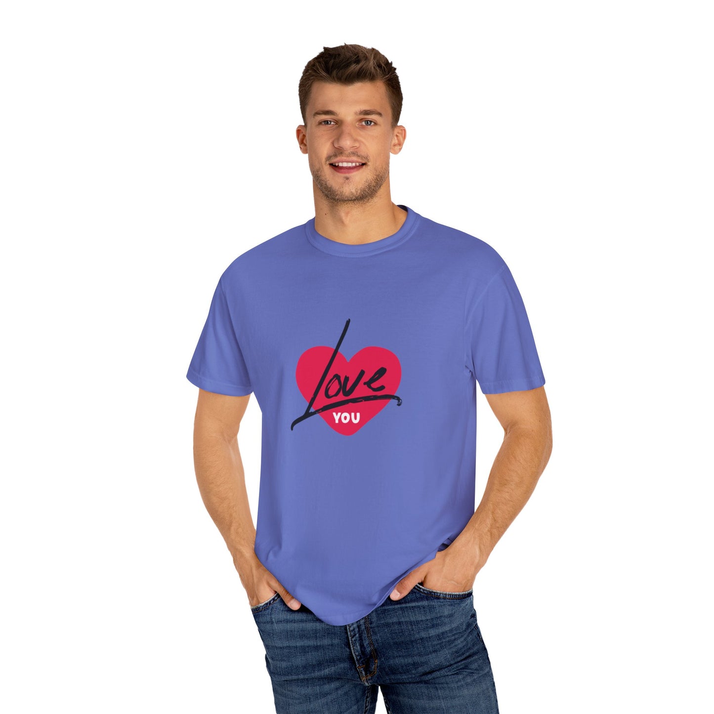 Beautiful I LOVE YOU Valentine's special T-shirt for men and women