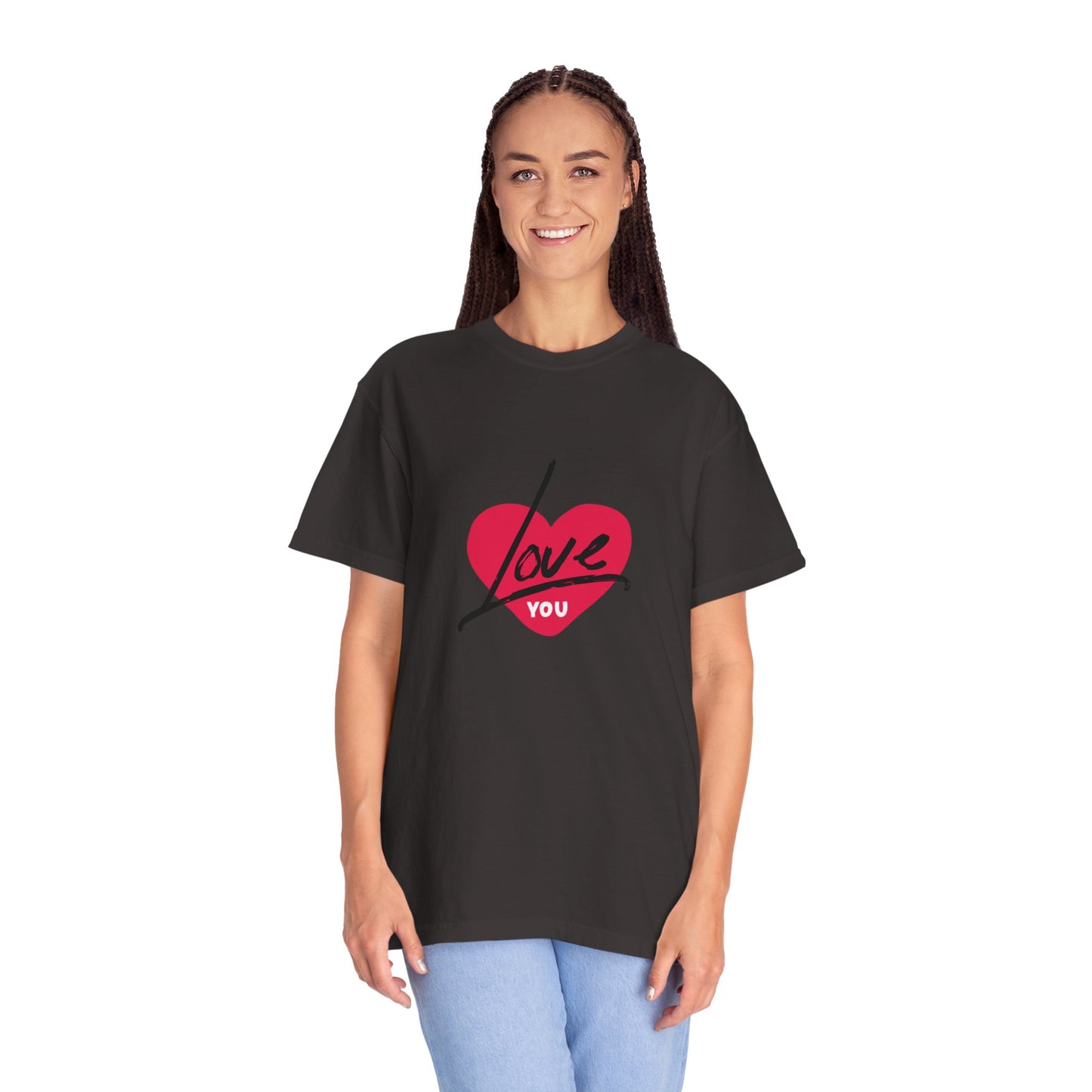 Beautiful I LOVE YOU Valentine's special T-shirt for men and women