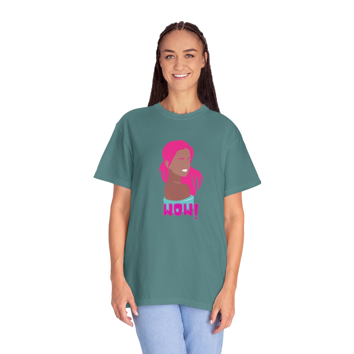 Beautiful wow girl T-shirt for women