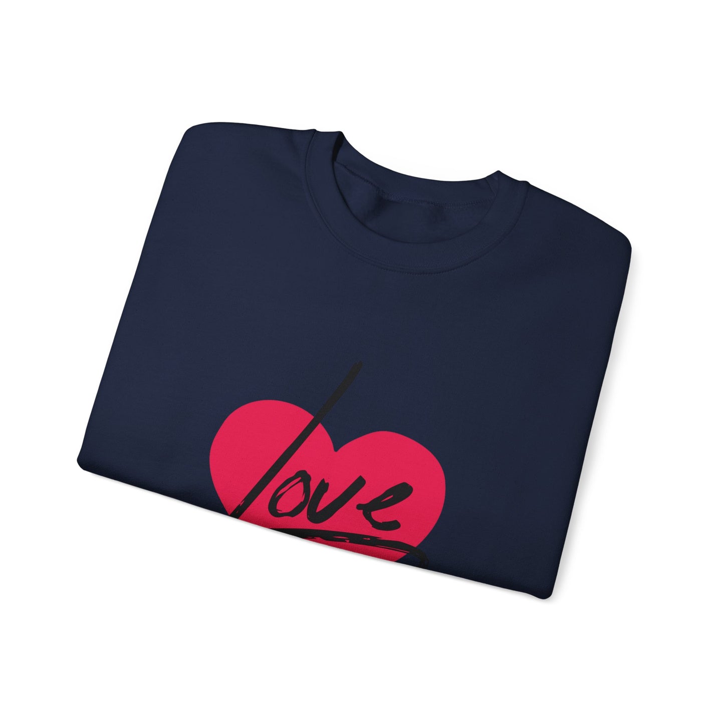 I LOVE YOU Valentine's special Heavy  Sweatshirt for men and women