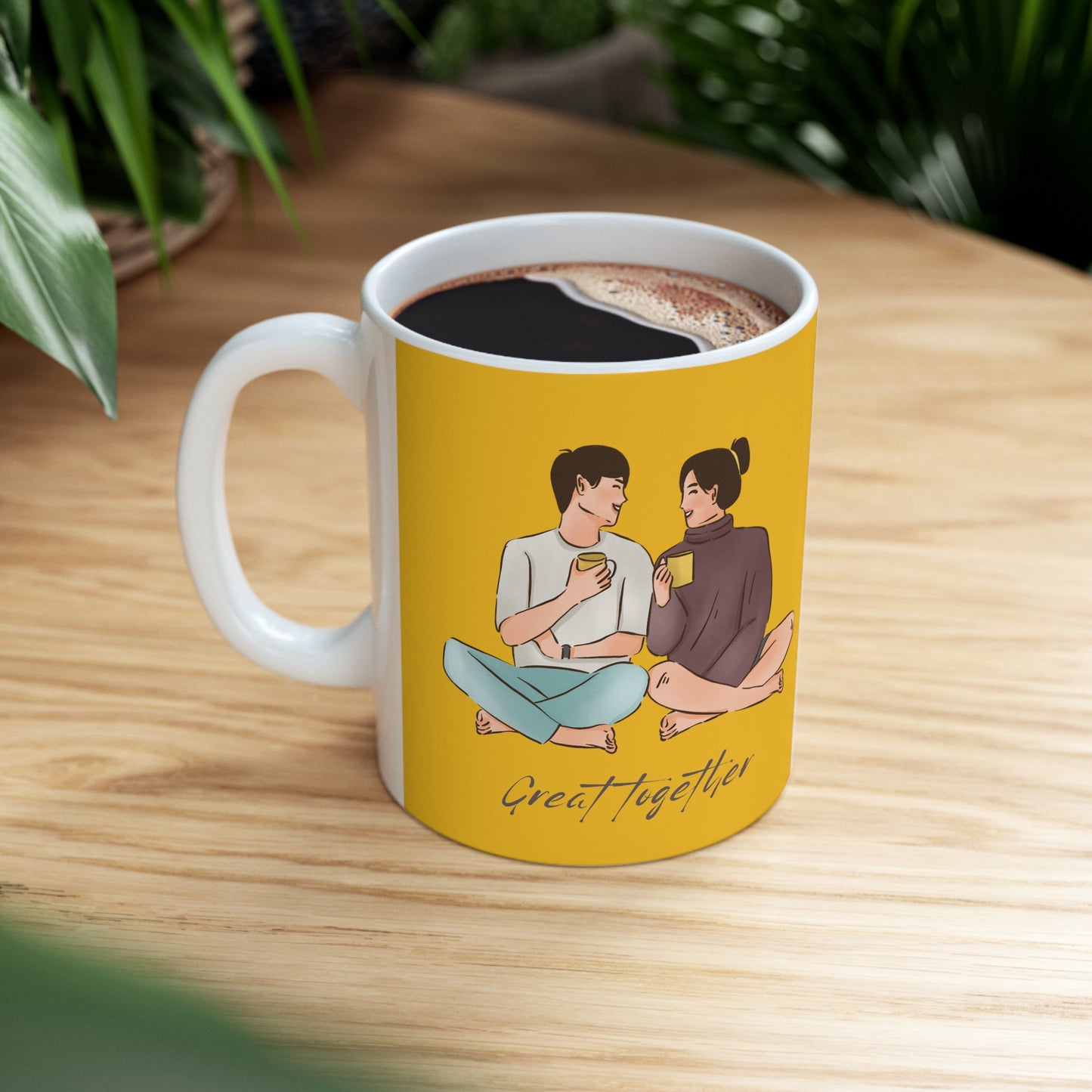 Valentine's day Special Great together love couple Ceramic coffee Mug 11oz