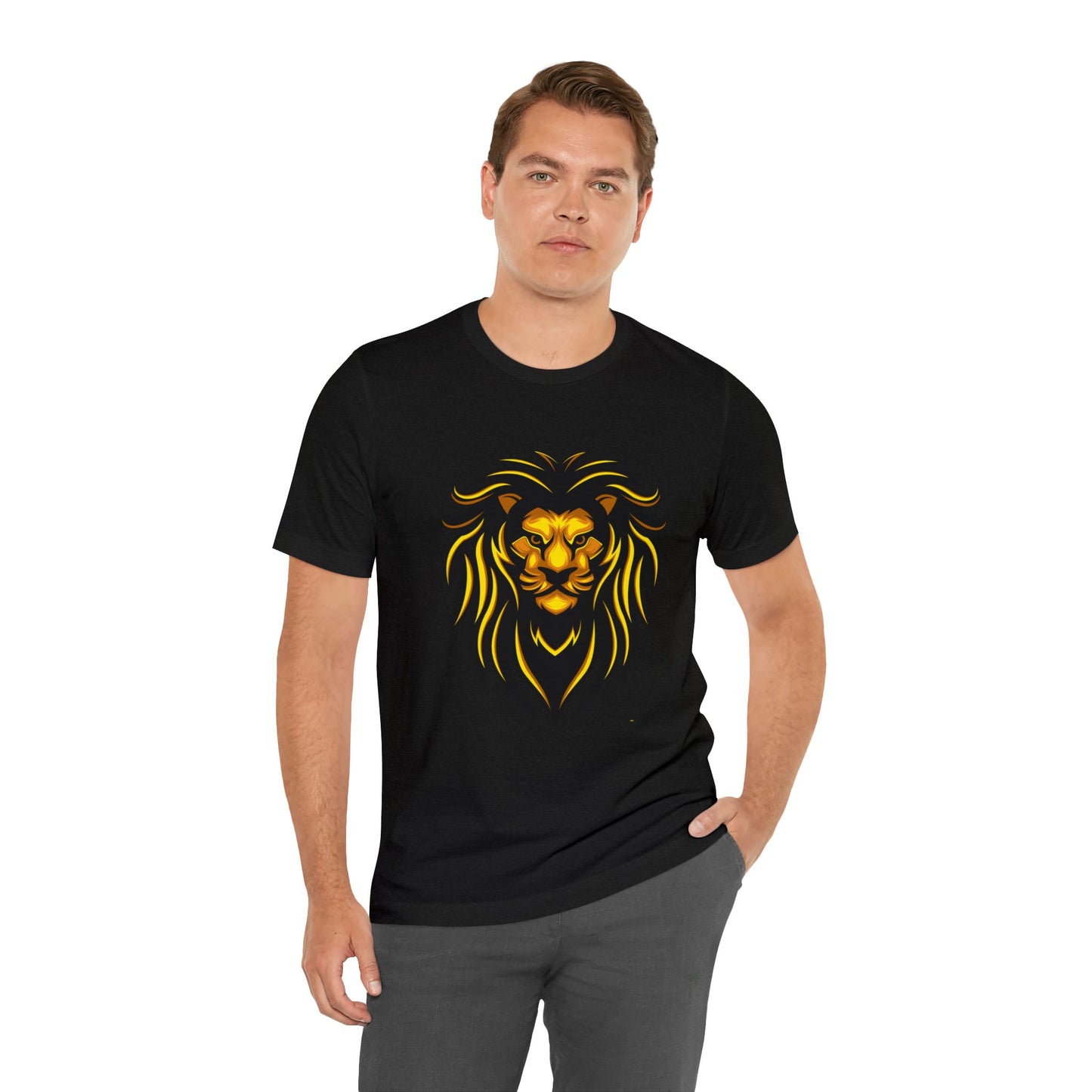 LION KING cool Jersey Short Sleeve Tee for men and women