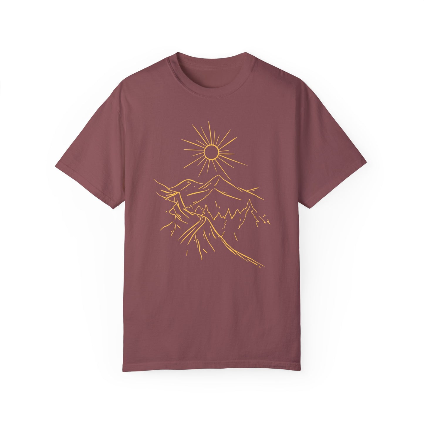 Beautiful mountain art T-shirt for men and women