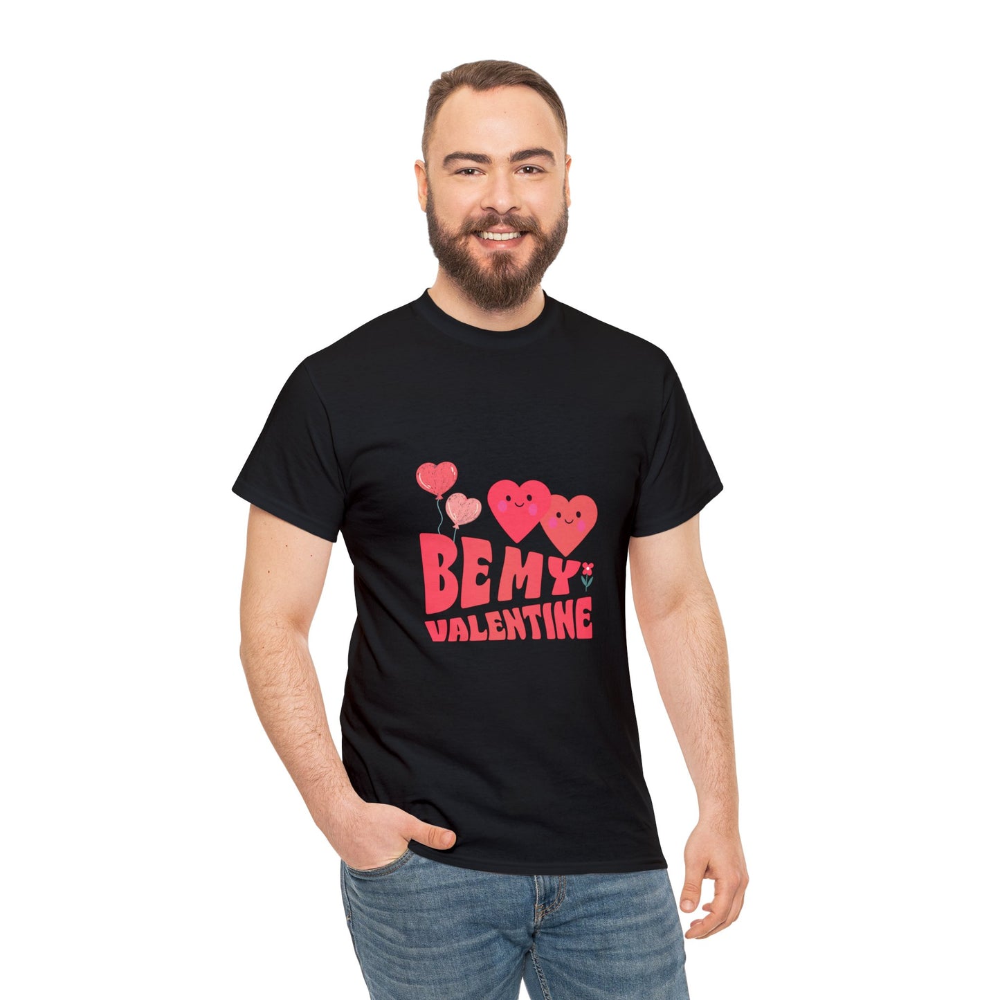 Be my valentine Heavy Cotton Tee for men and women