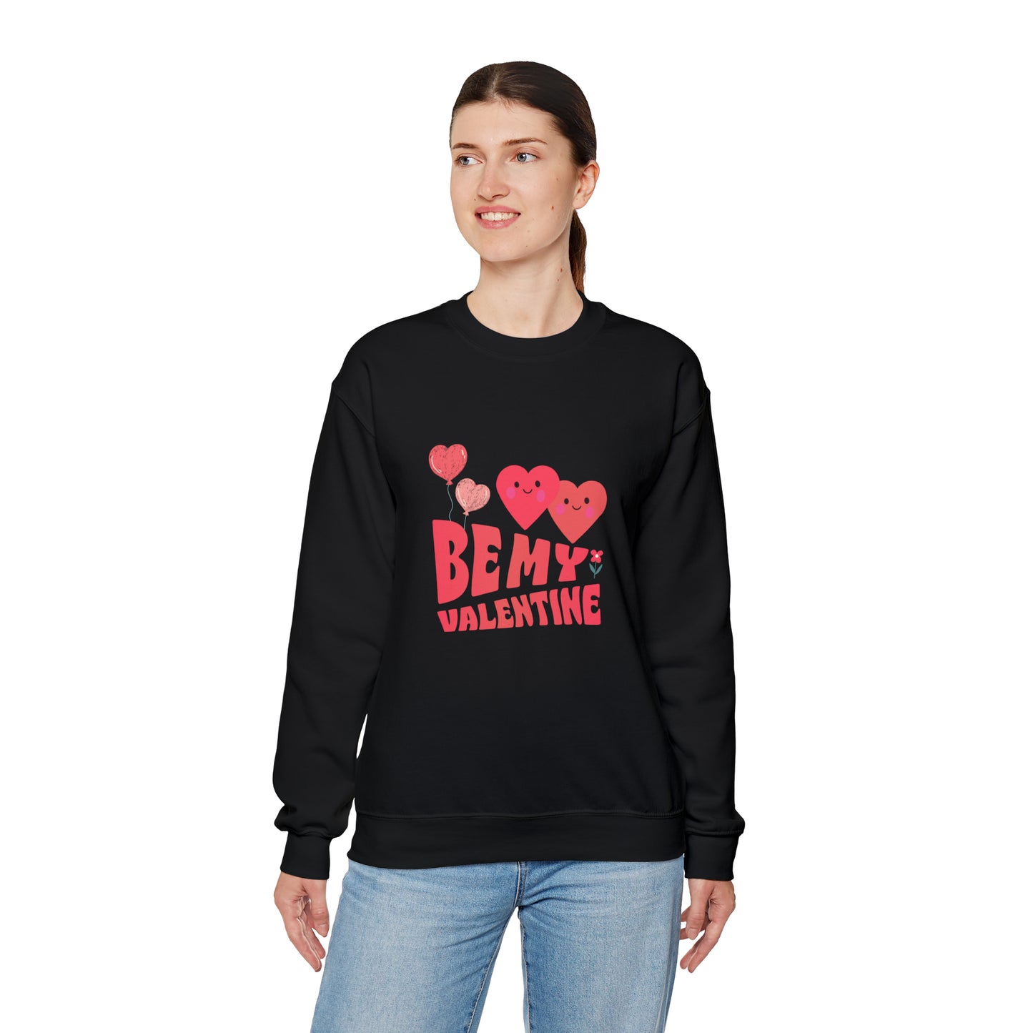 Be my valentine Heavy Blend™ Crewneck Sweatshirt for men and women