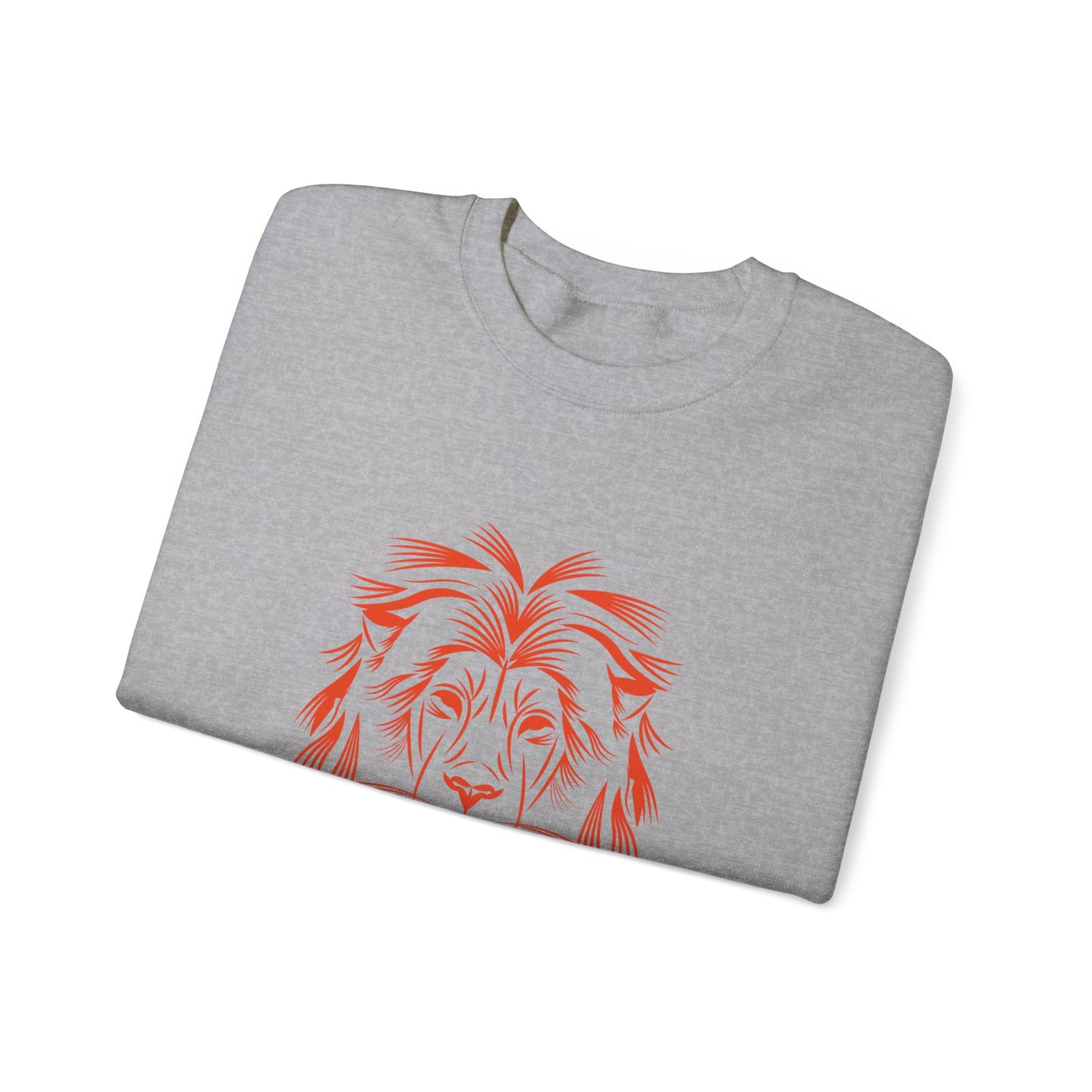 Beautiful lion art Crewneck Sweatshirt for men