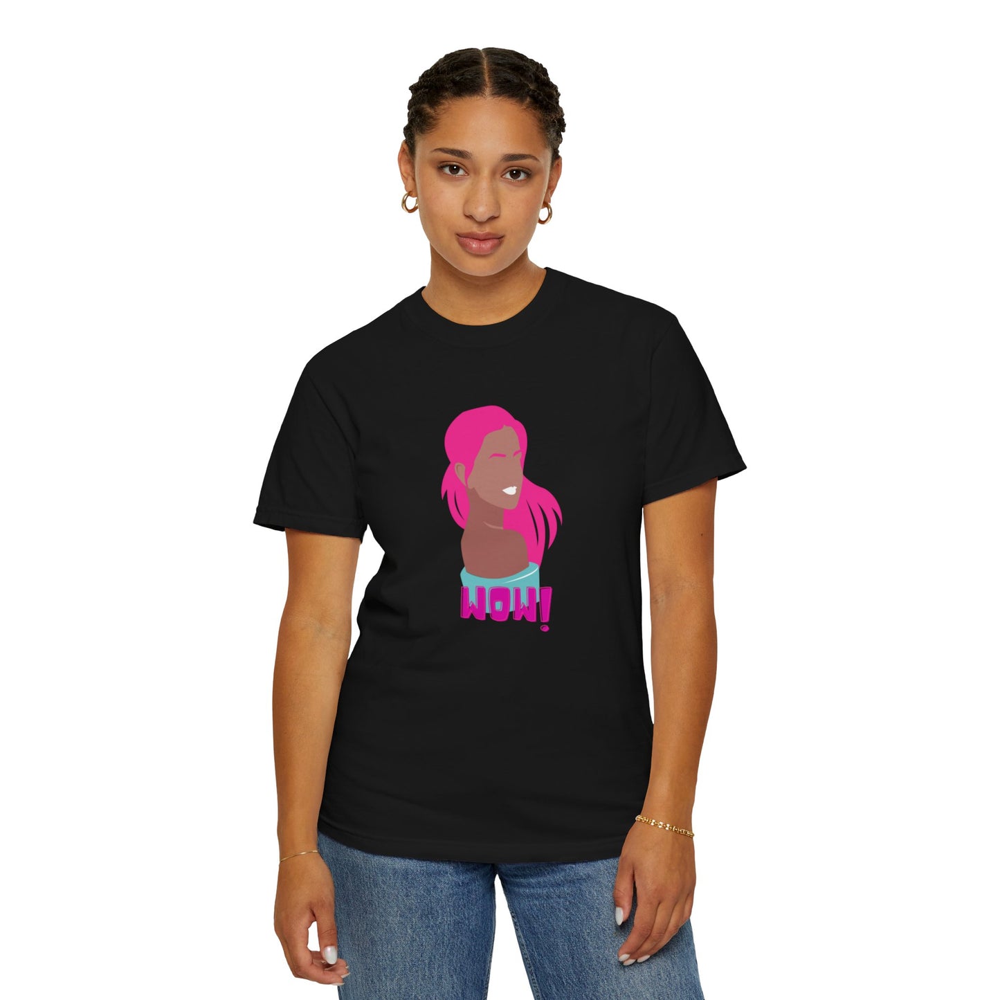 Beautiful wow girl T-shirt for women