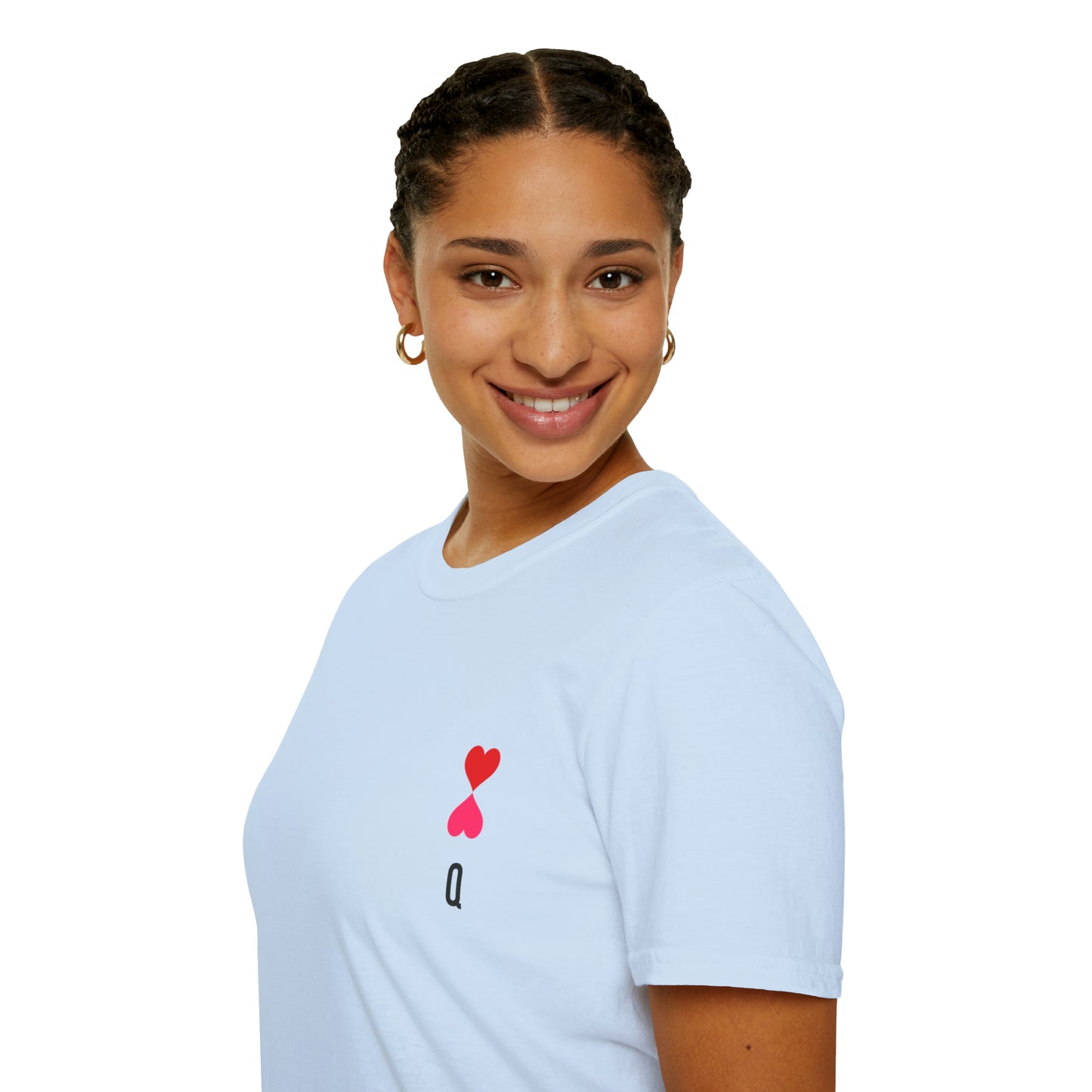 Men and women heart queen Softstyle T-Shirt