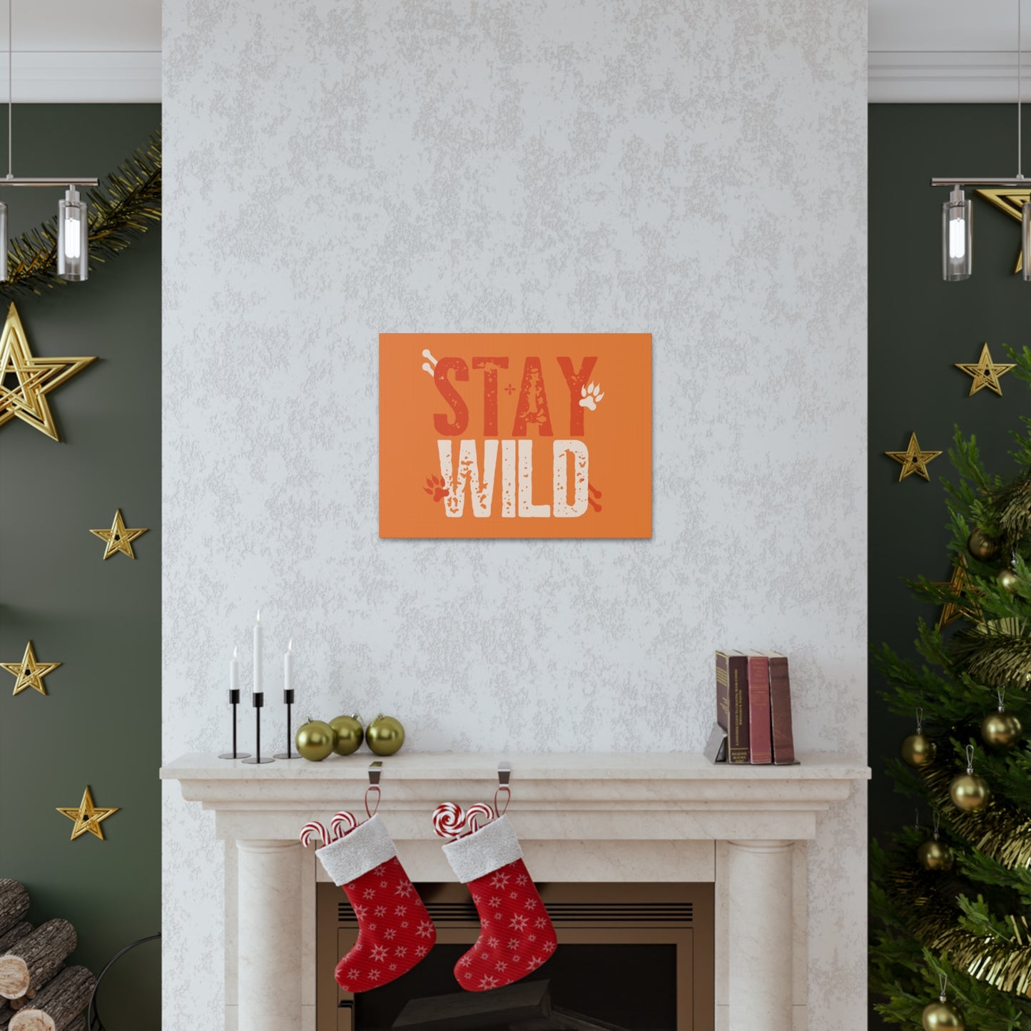 Stay Wild Canvas Gallery Wraps home decor