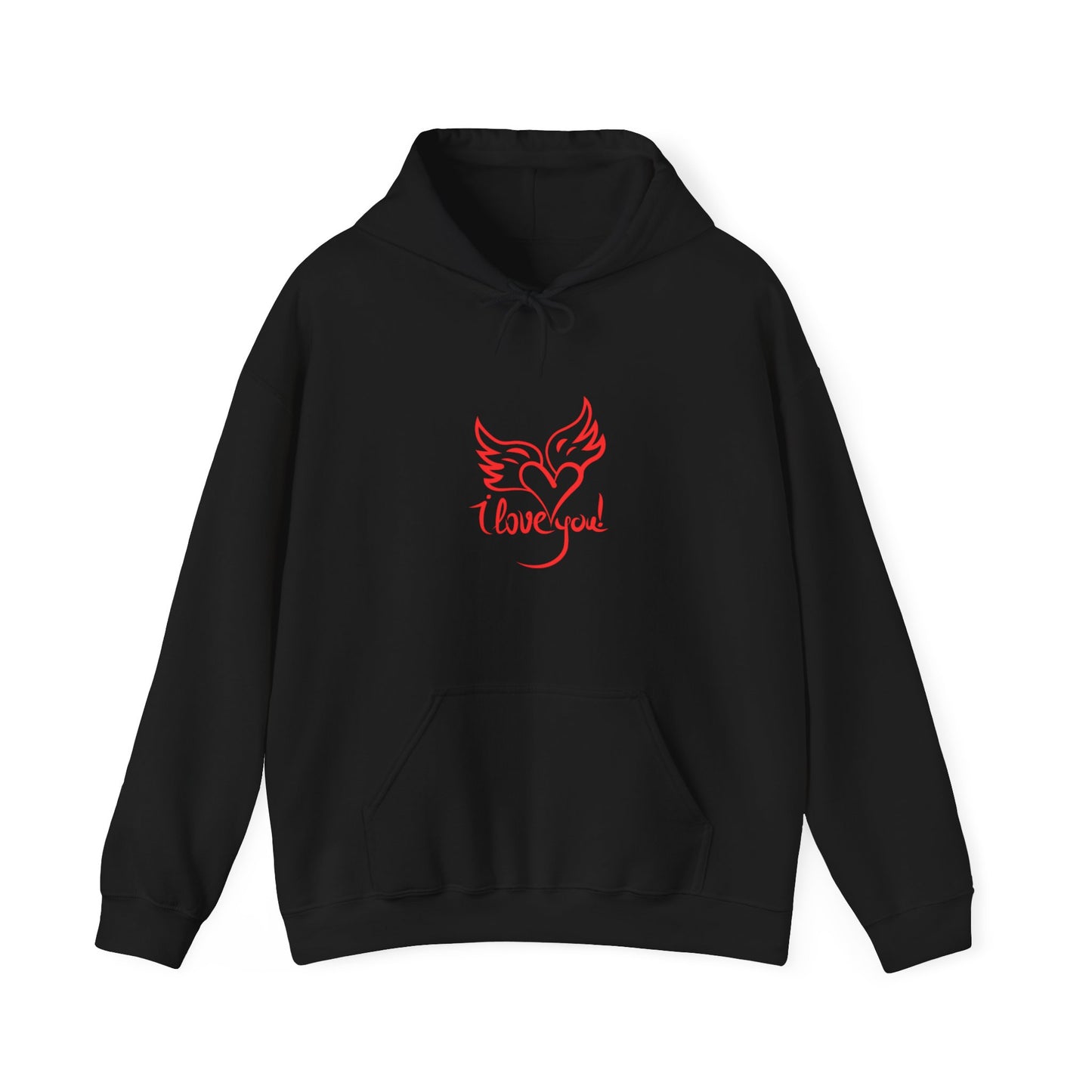 I love you beautiful valentine Heavy Hooded Sweatshirt for men and women