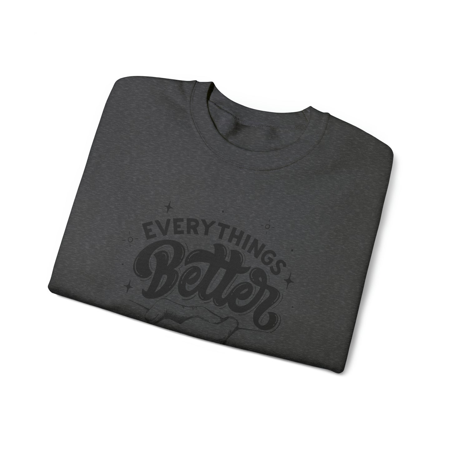 Everything is better together Heavy Blend™ Crewneck Sweatshirt