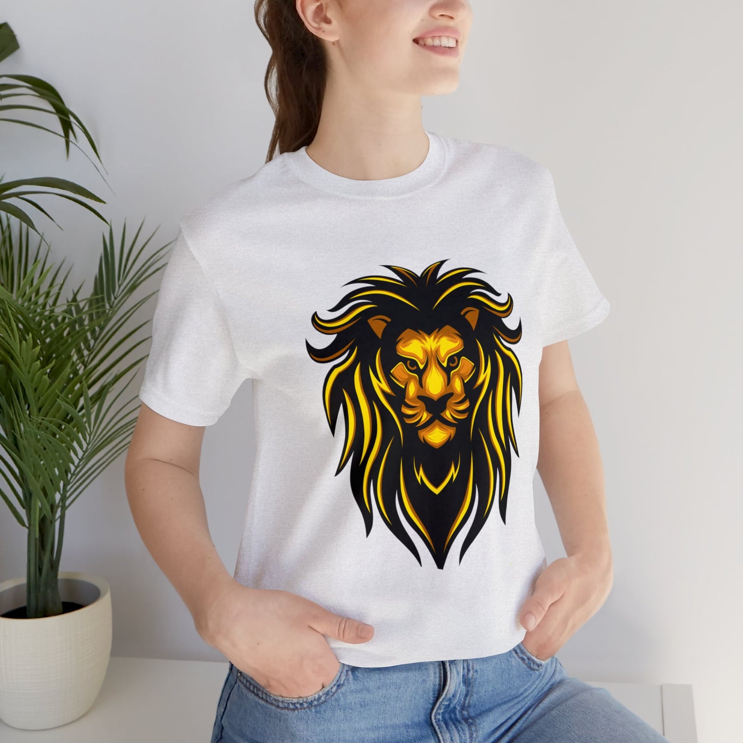 LION KING cool Jersey Short Sleeve Tee for men and women