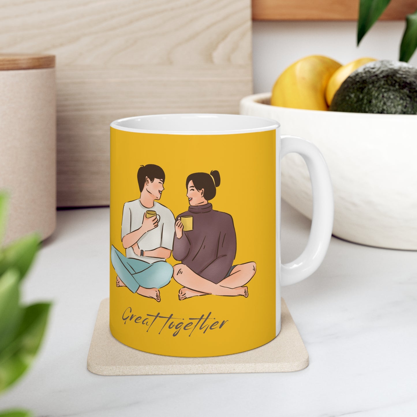 Valentine's day Special Great together love couple Ceramic coffee Mug 11oz