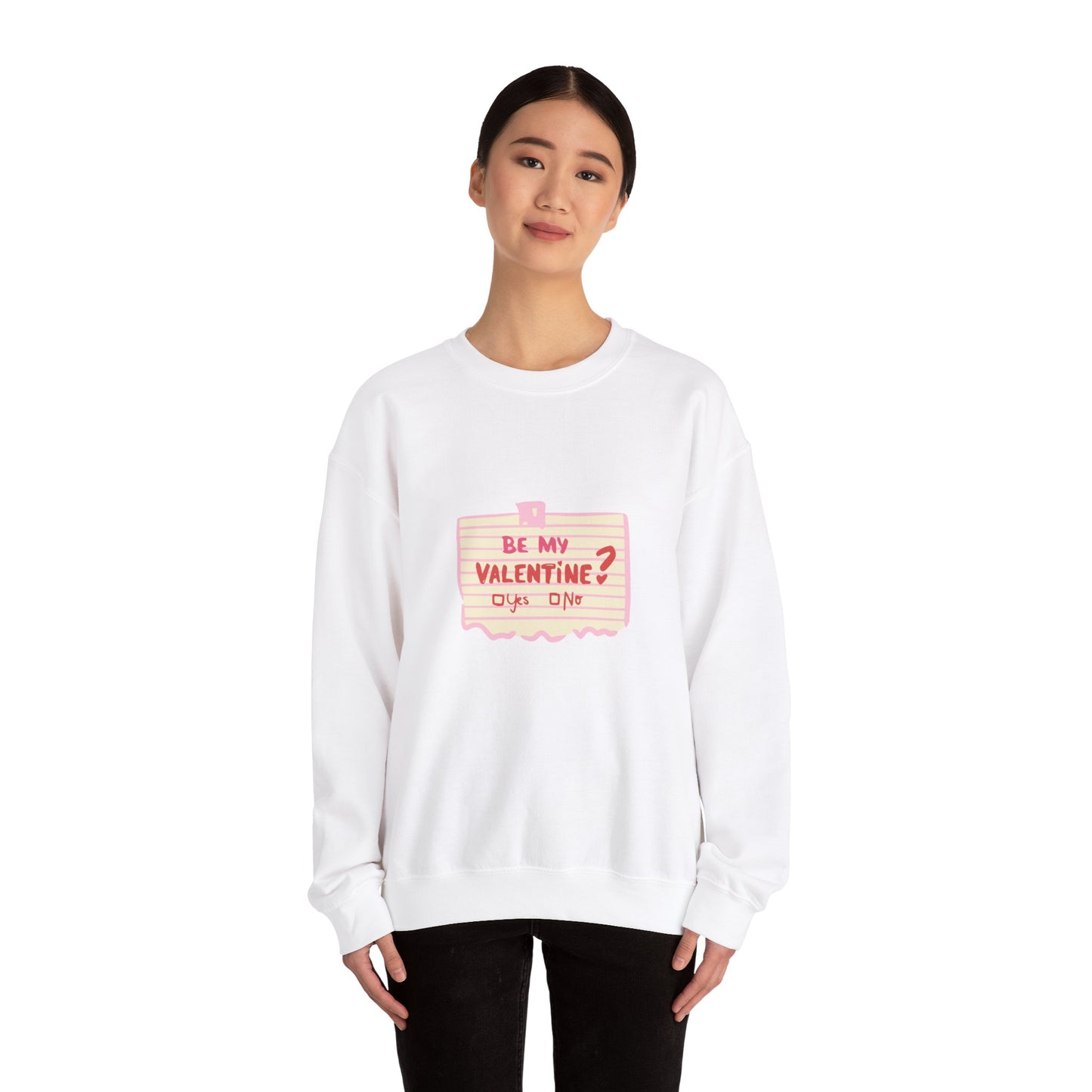 My valentine Heavy Crewneck Sweatshirt for men and women