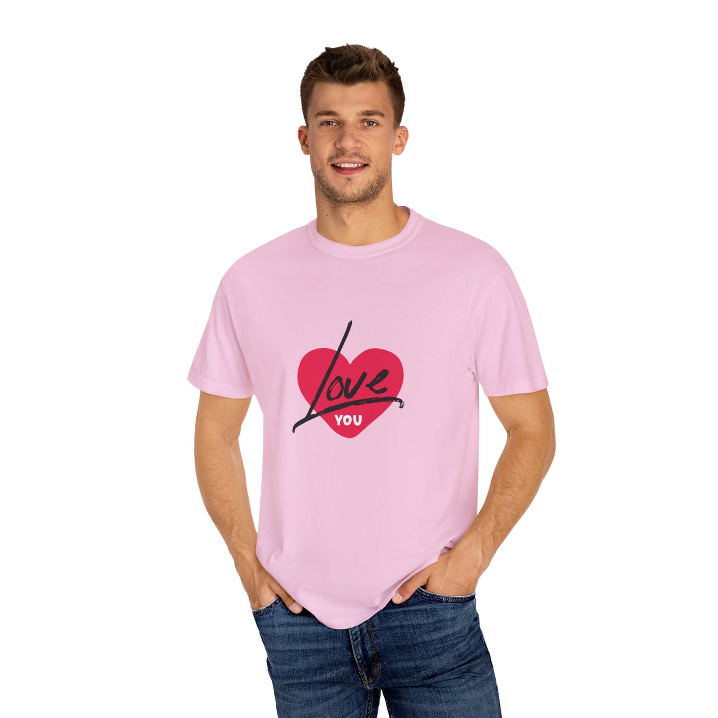 Beautiful I LOVE YOU Valentine's special T-shirt for men and women