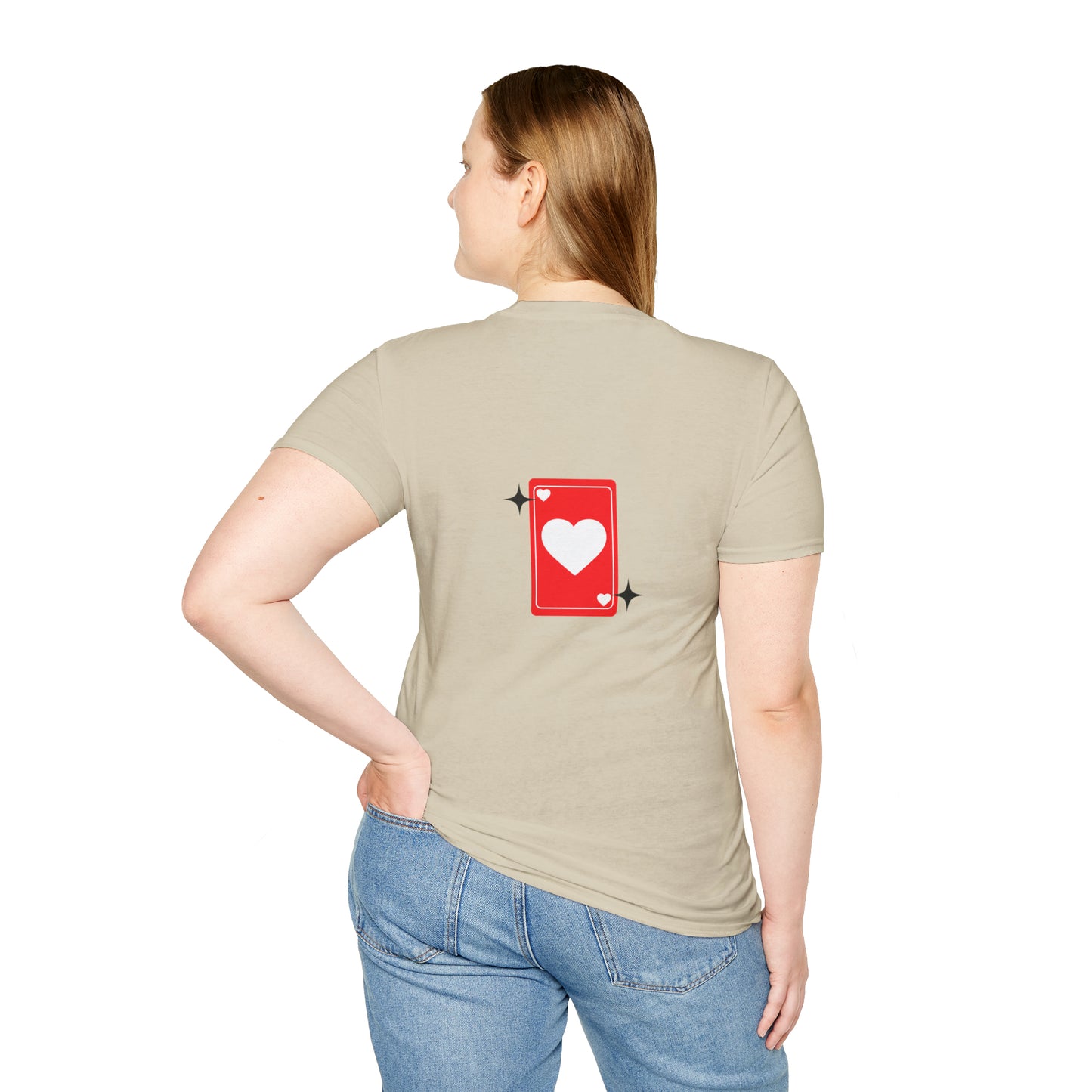 Men and women heart queen Softstyle T-Shirt