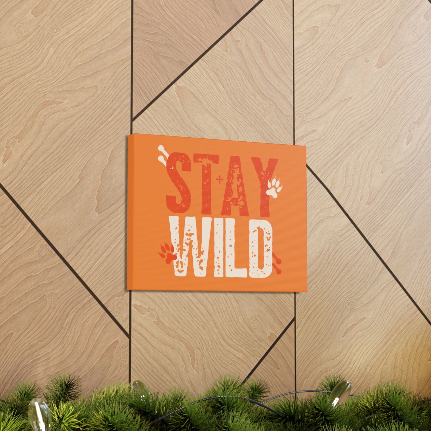 Stay Wild Canvas Gallery Wraps home decor