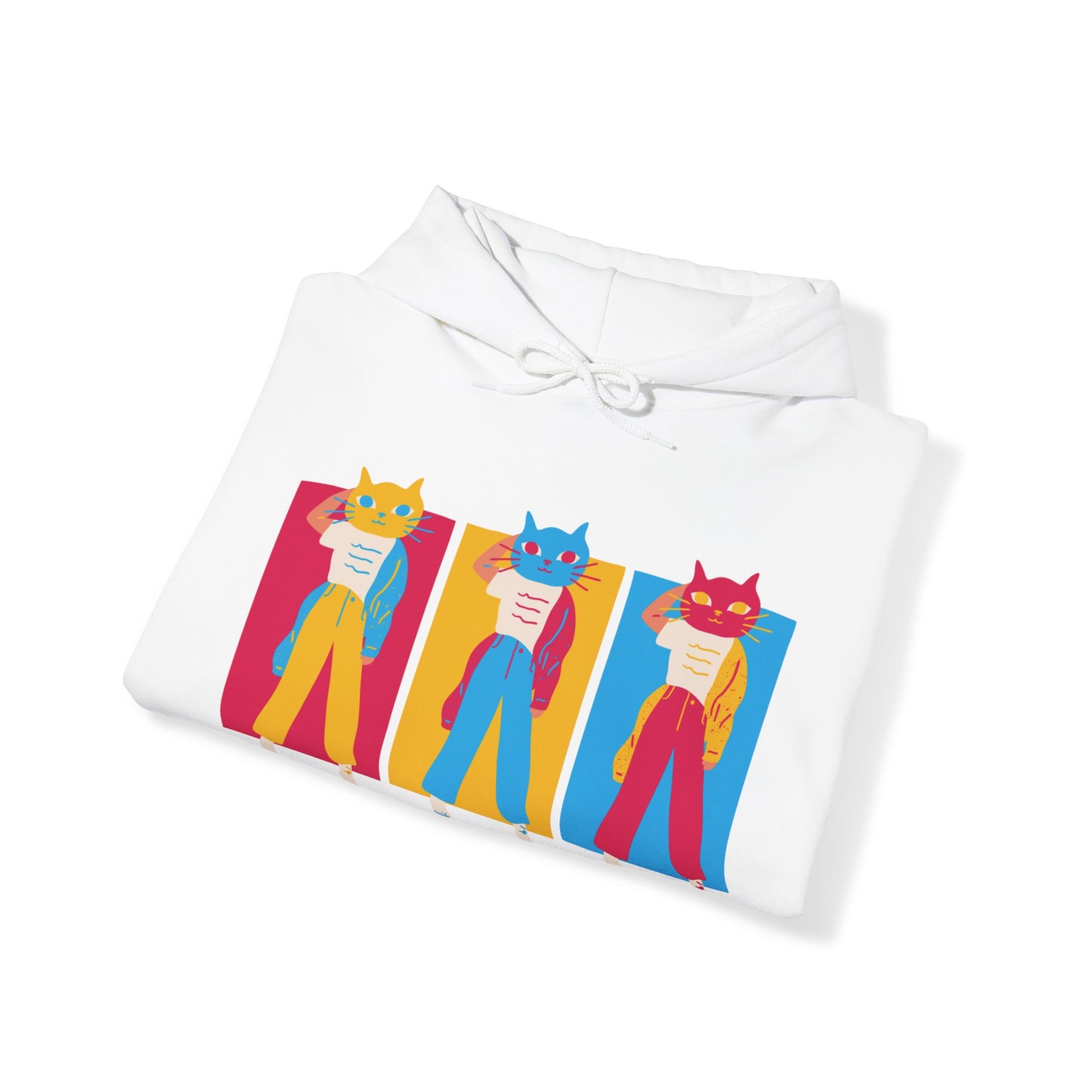 kitty's world cool Heavy  Hooded Sweatshirt for women