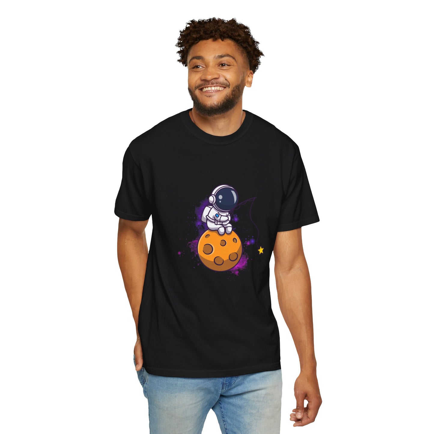 Astronaut and space cool T-shirt for men and women