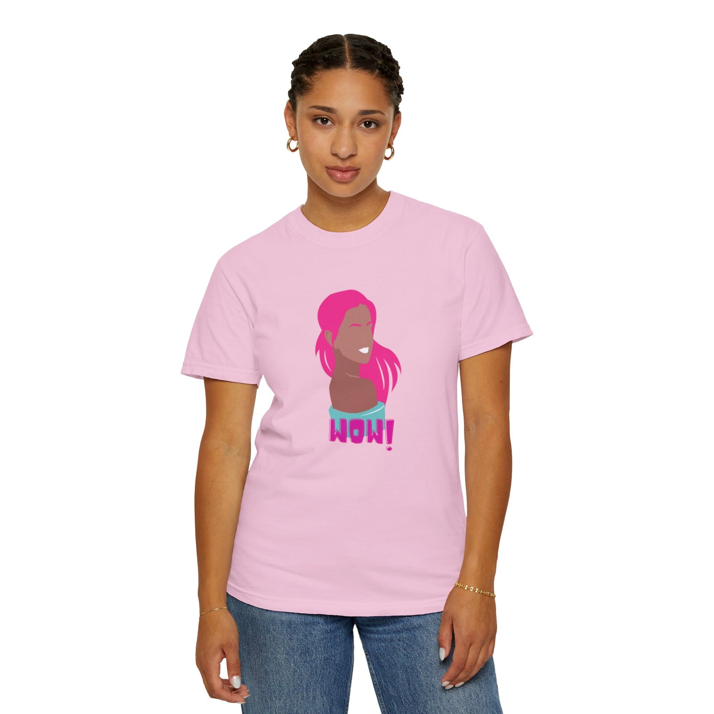 Beautiful wow girl T-shirt for women