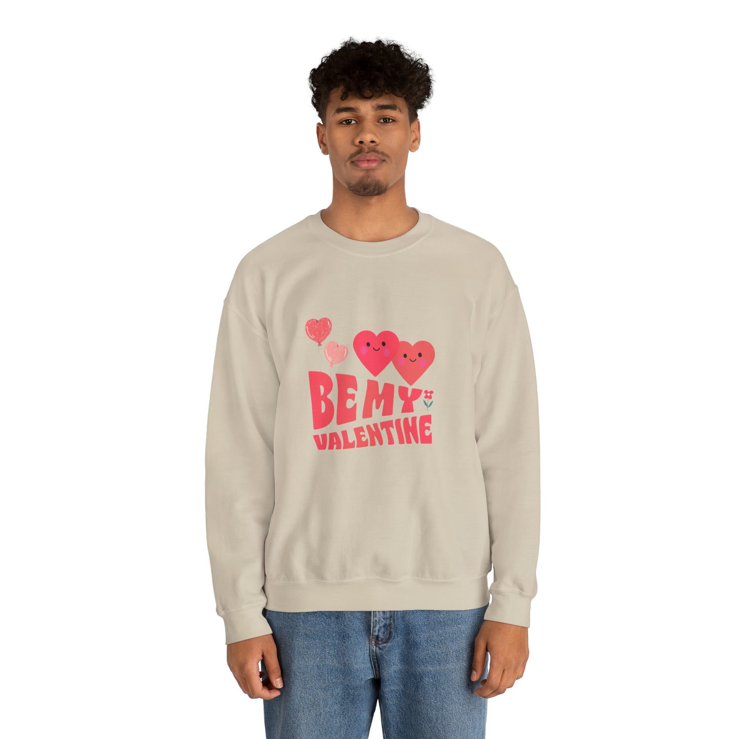 Be my valentine Heavy Blend™ Crewneck Sweatshirt for men and women