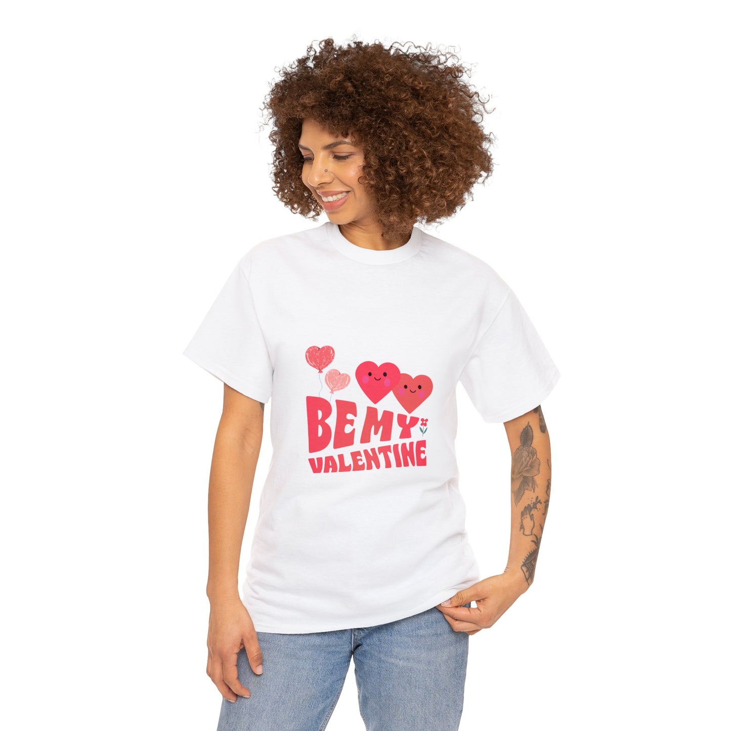 Be my valentine Heavy Cotton Tee for men and women