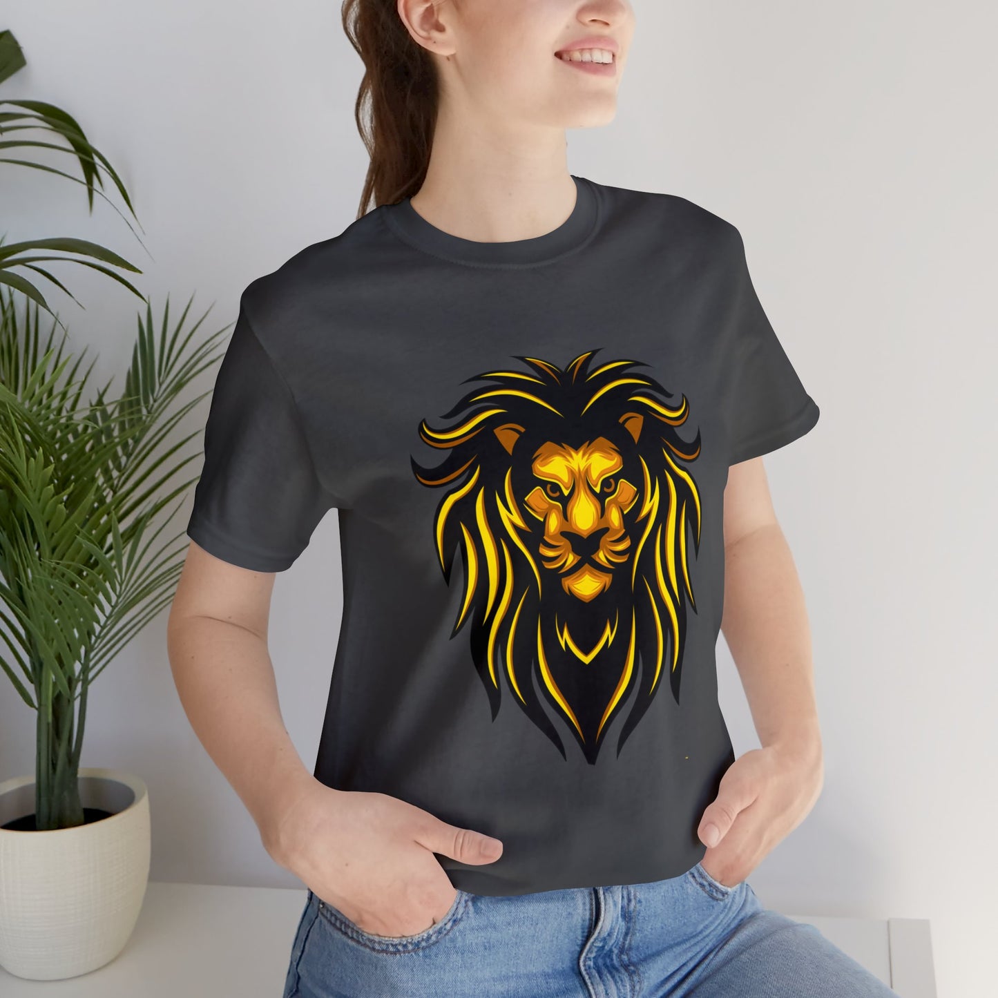 LION KING cool Jersey Short Sleeve Tee for men and women