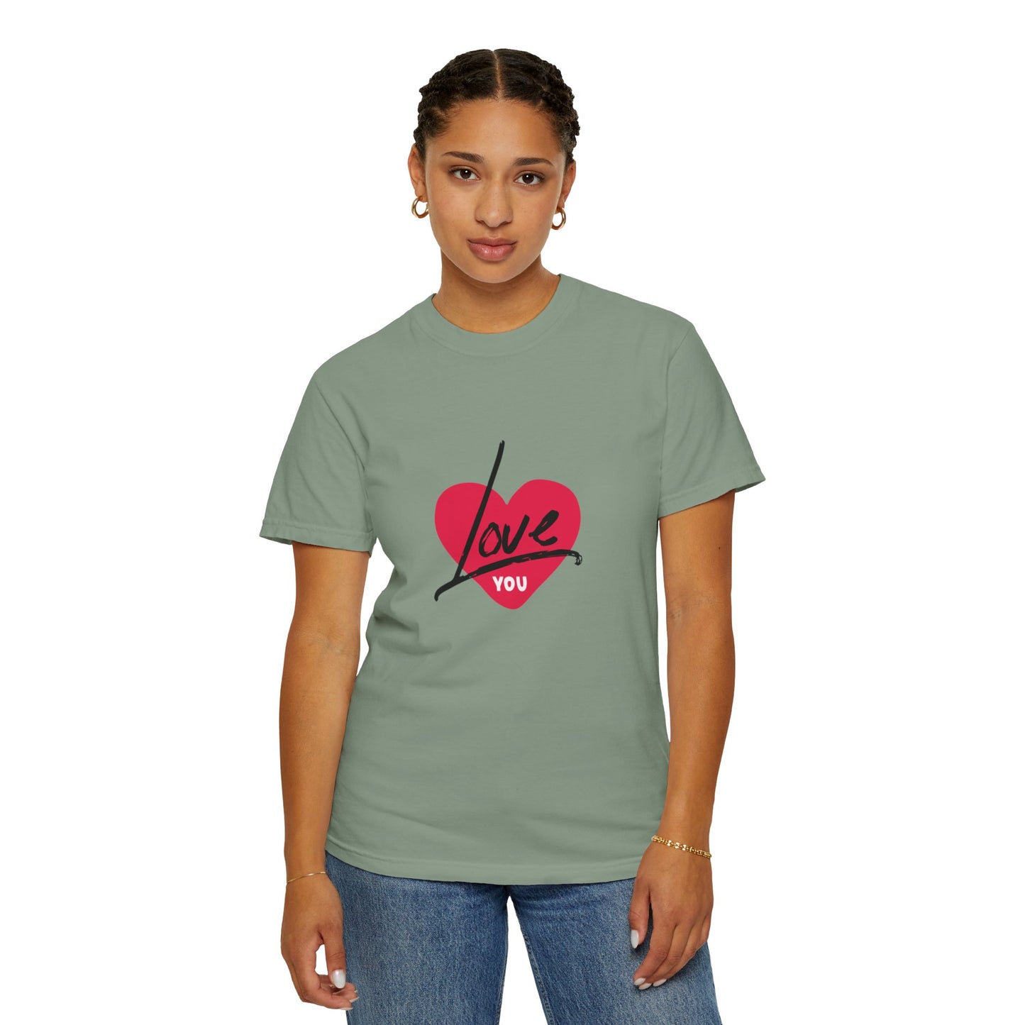 Beautiful I LOVE YOU Valentine's special T-shirt for men and women