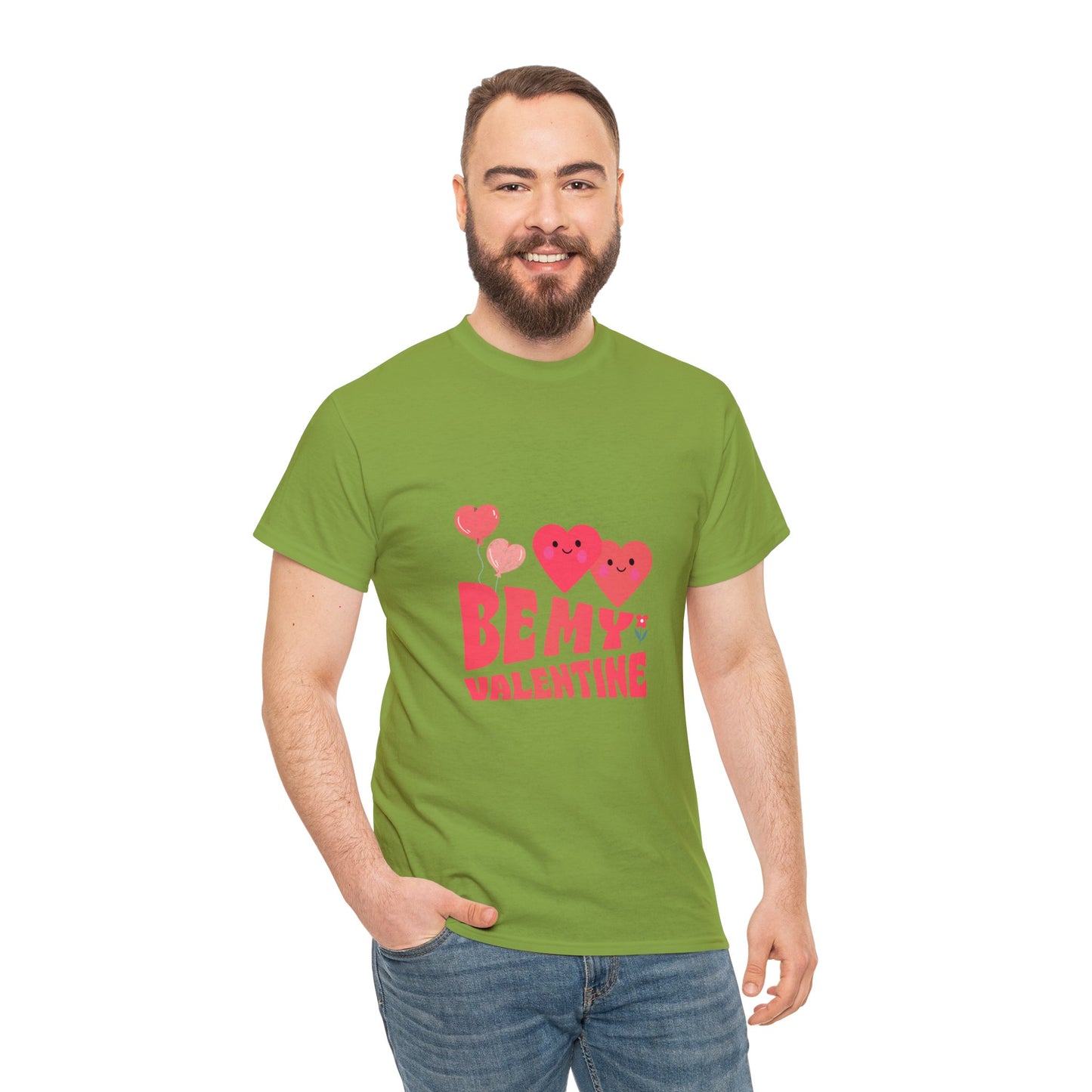 Be my valentine Heavy Cotton Tee for men and women