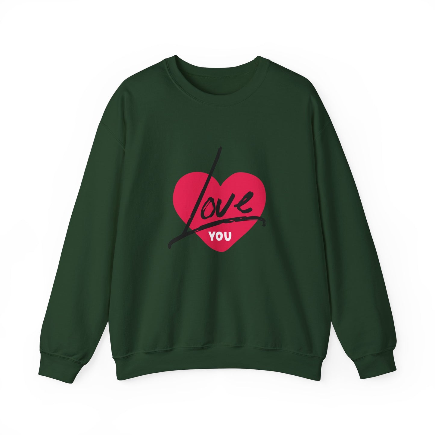 I LOVE YOU Valentine's special Heavy  Sweatshirt for men and women