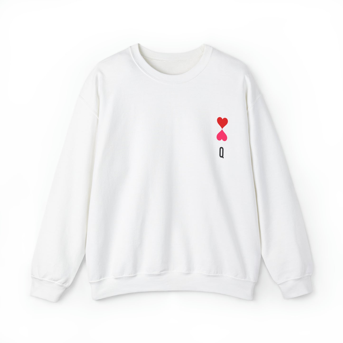 Heart queen Heavy Blend™ Crewneck Sweatshirt for men and women