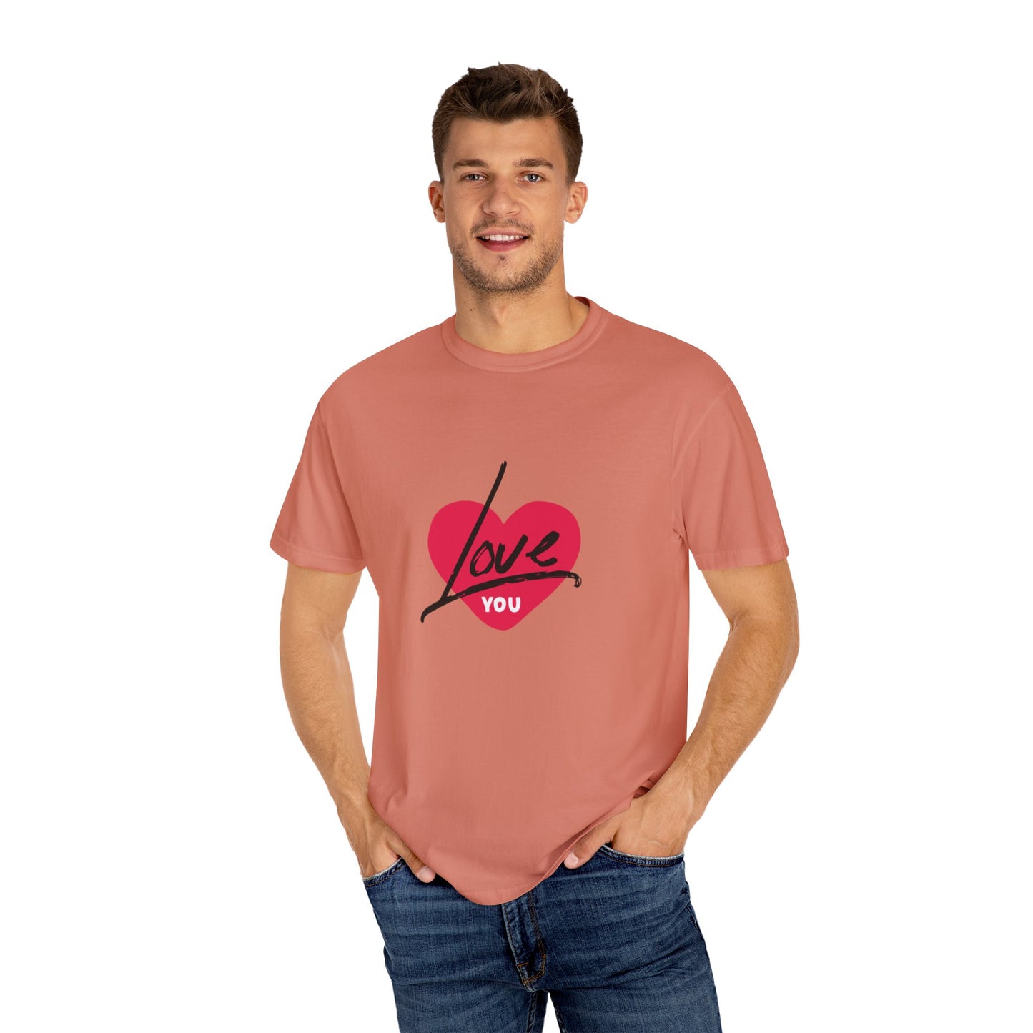 Beautiful I LOVE YOU Valentine's special T-shirt for men and women