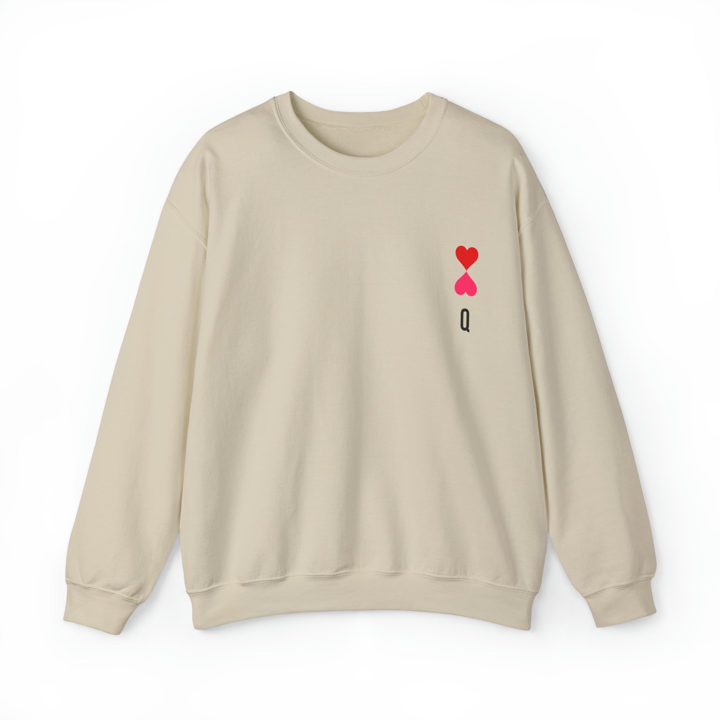 Heart queen Heavy Blend™ Crewneck Sweatshirt for men and women