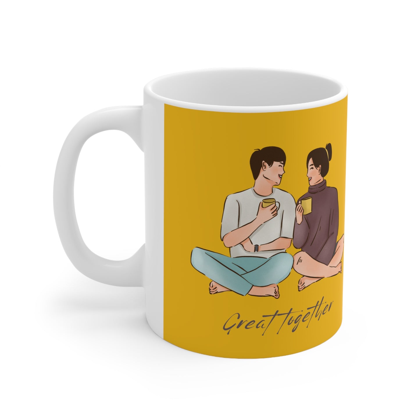 Valentine's day Special Great together love couple Ceramic coffee Mug 11oz