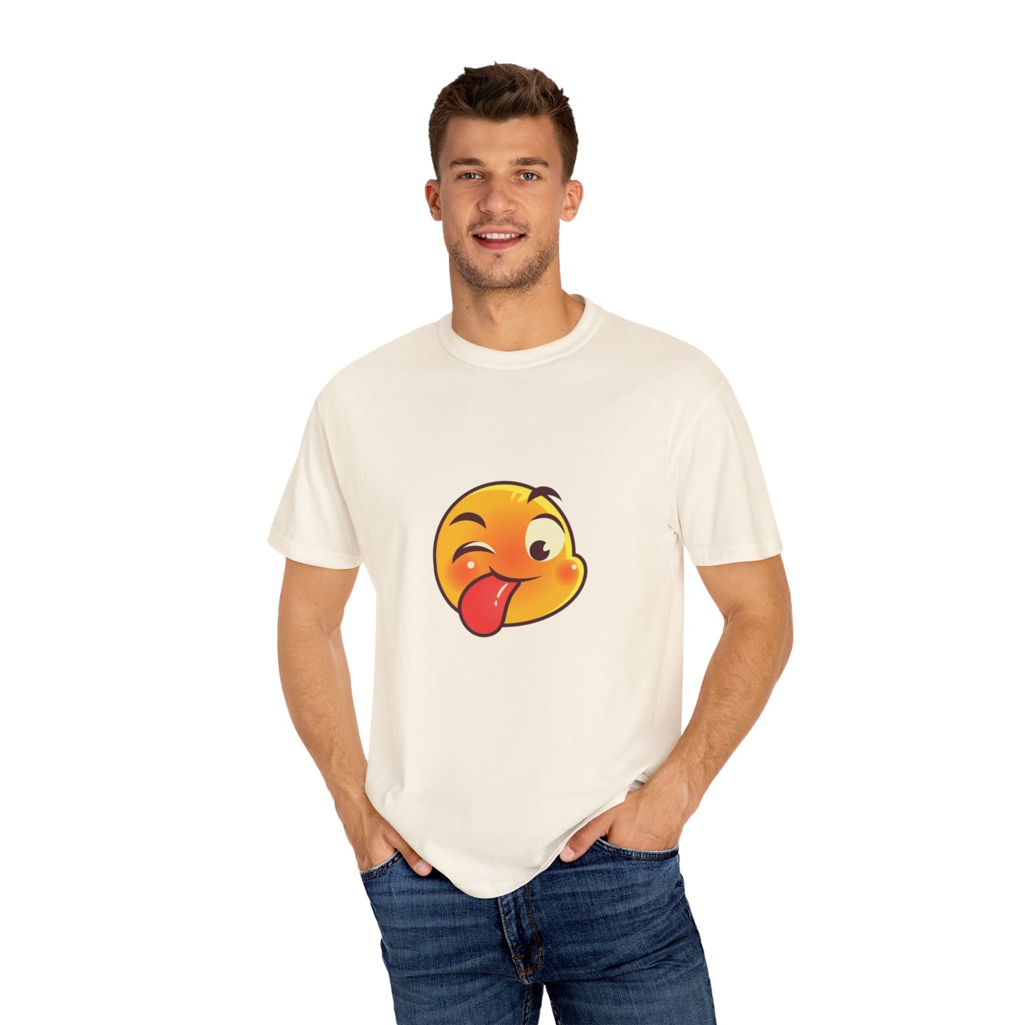 Cute emoji T-shirt for men and women