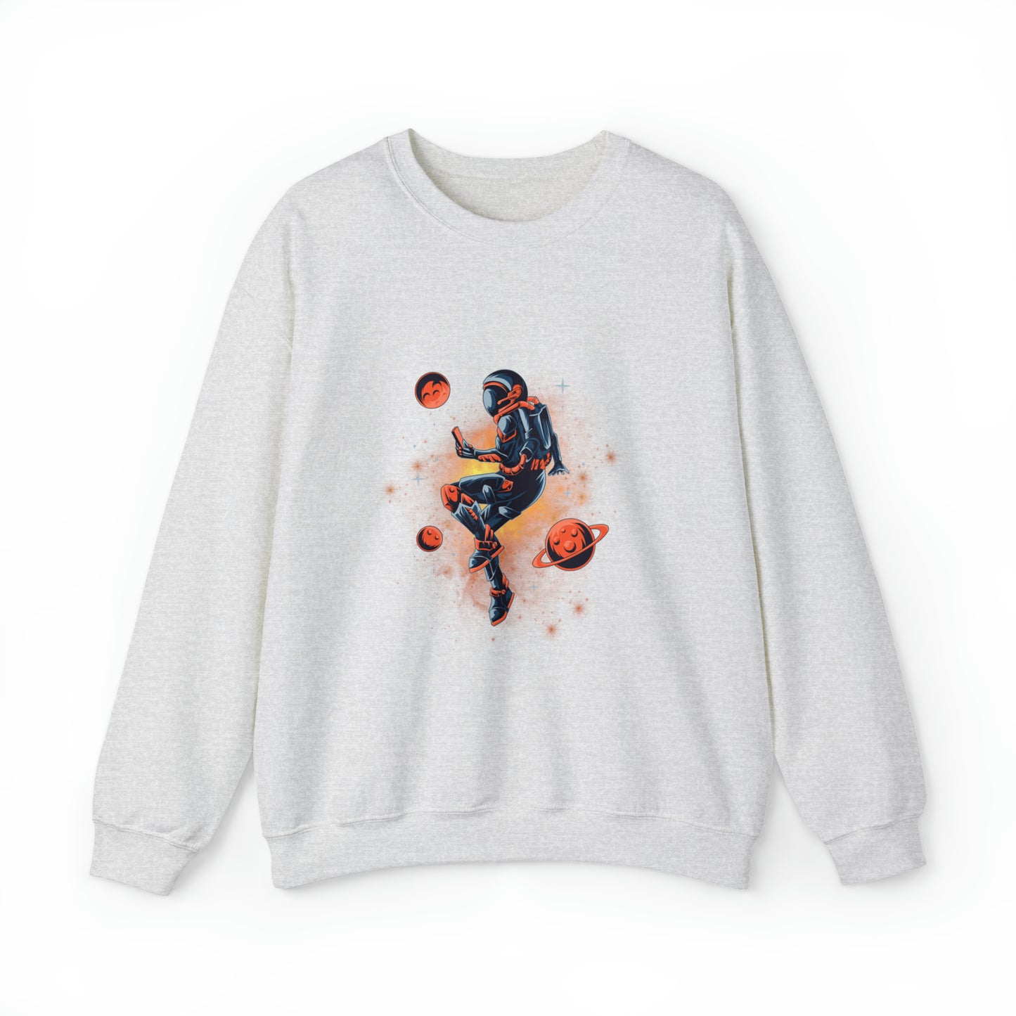 Beautiful Astronaut Heavy Blend™ Crewneck Sweatshirt for men and women