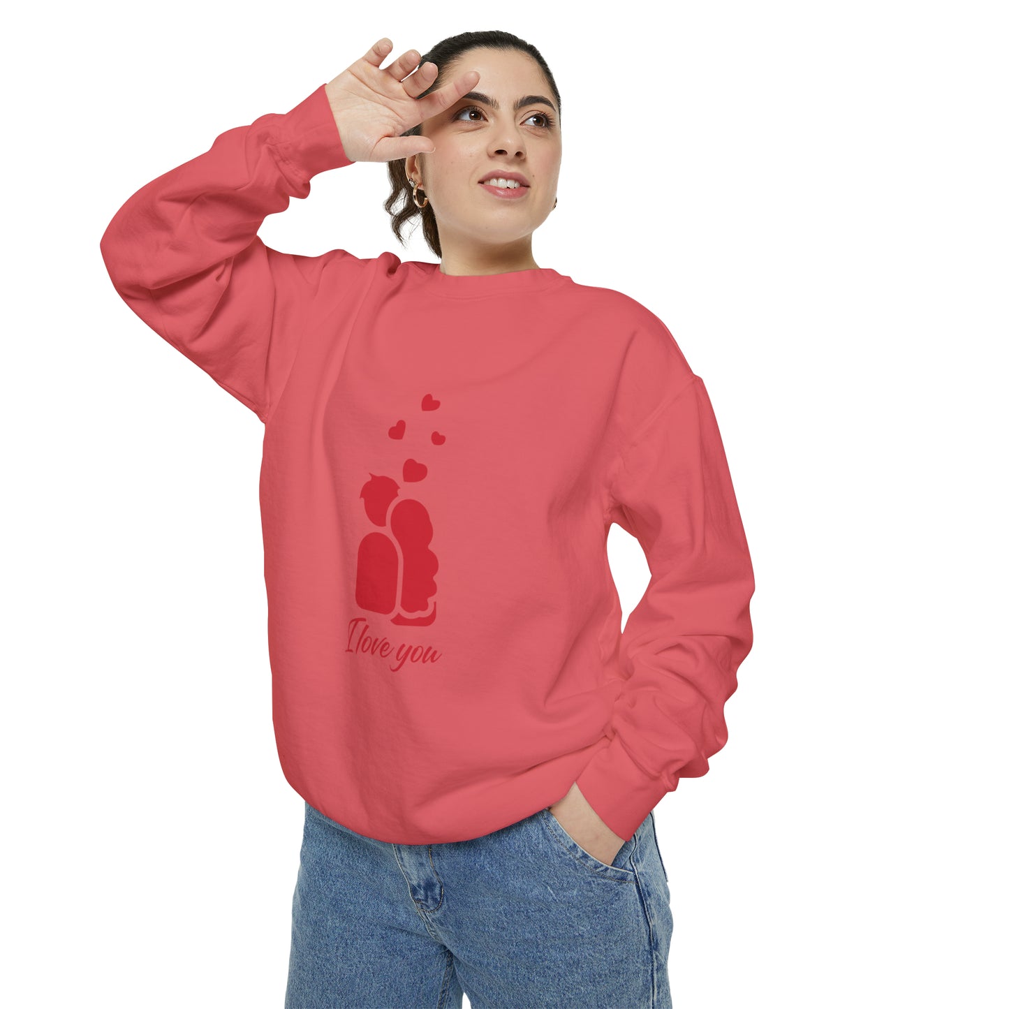 I love you Sweatshirt for men and women