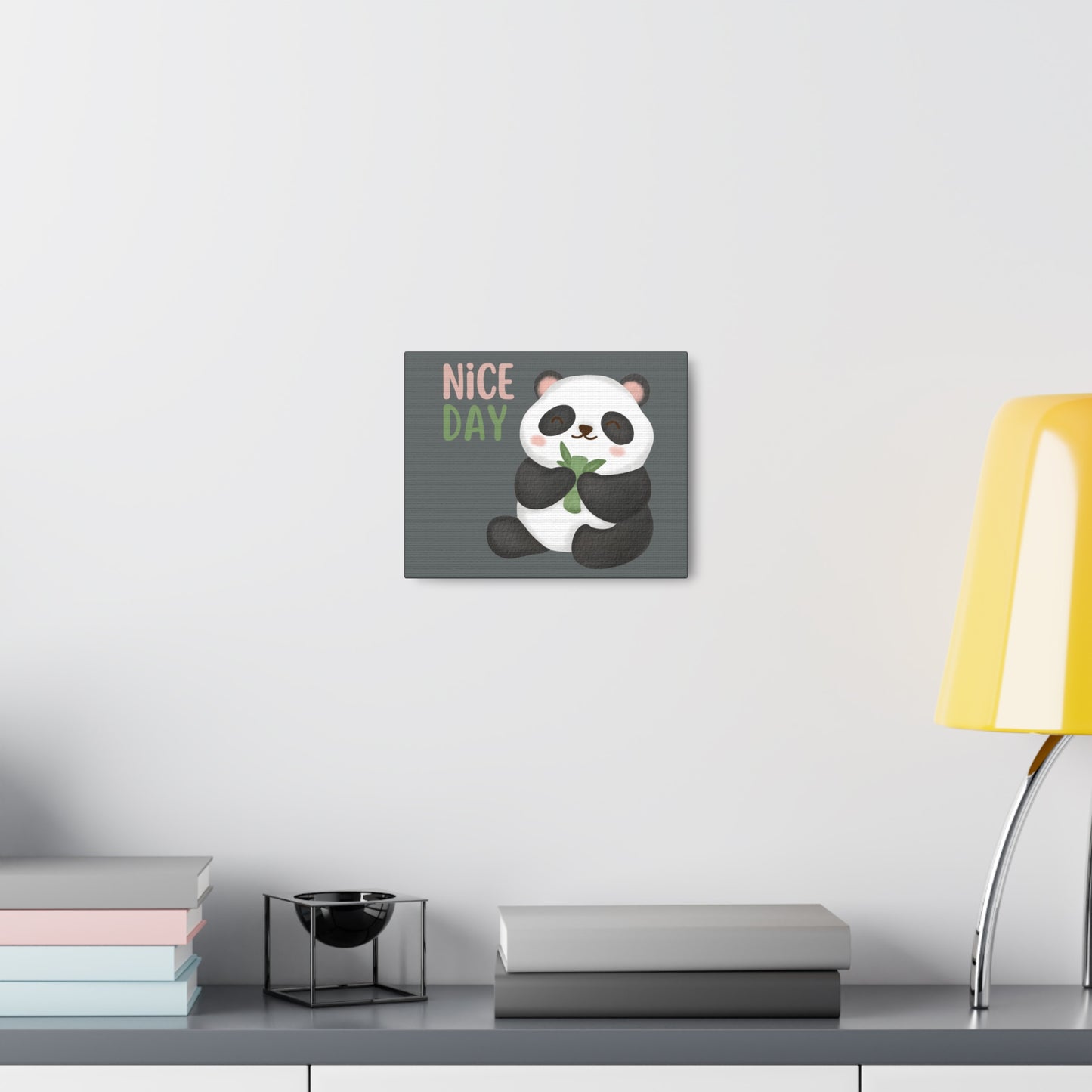 Cute baby panda Canvas Gallery Wraps