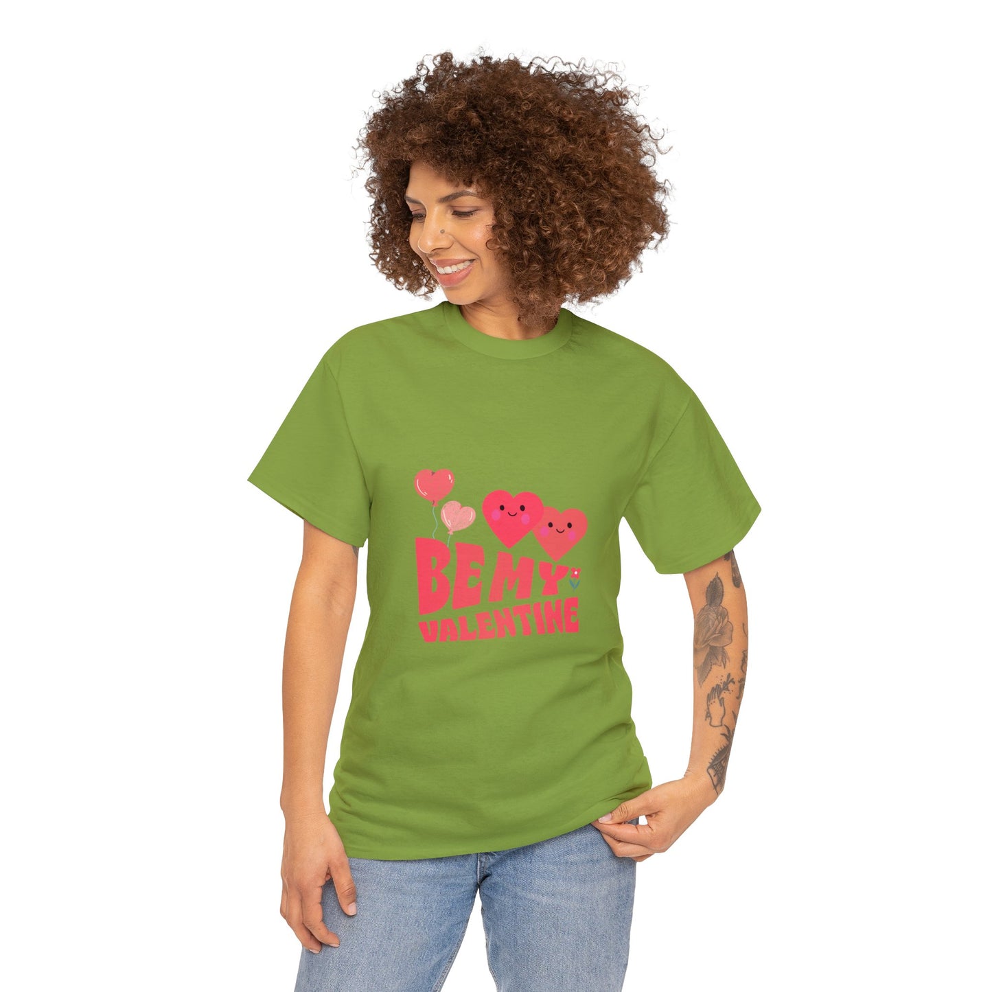 Be my valentine Heavy Cotton Tee for men and women